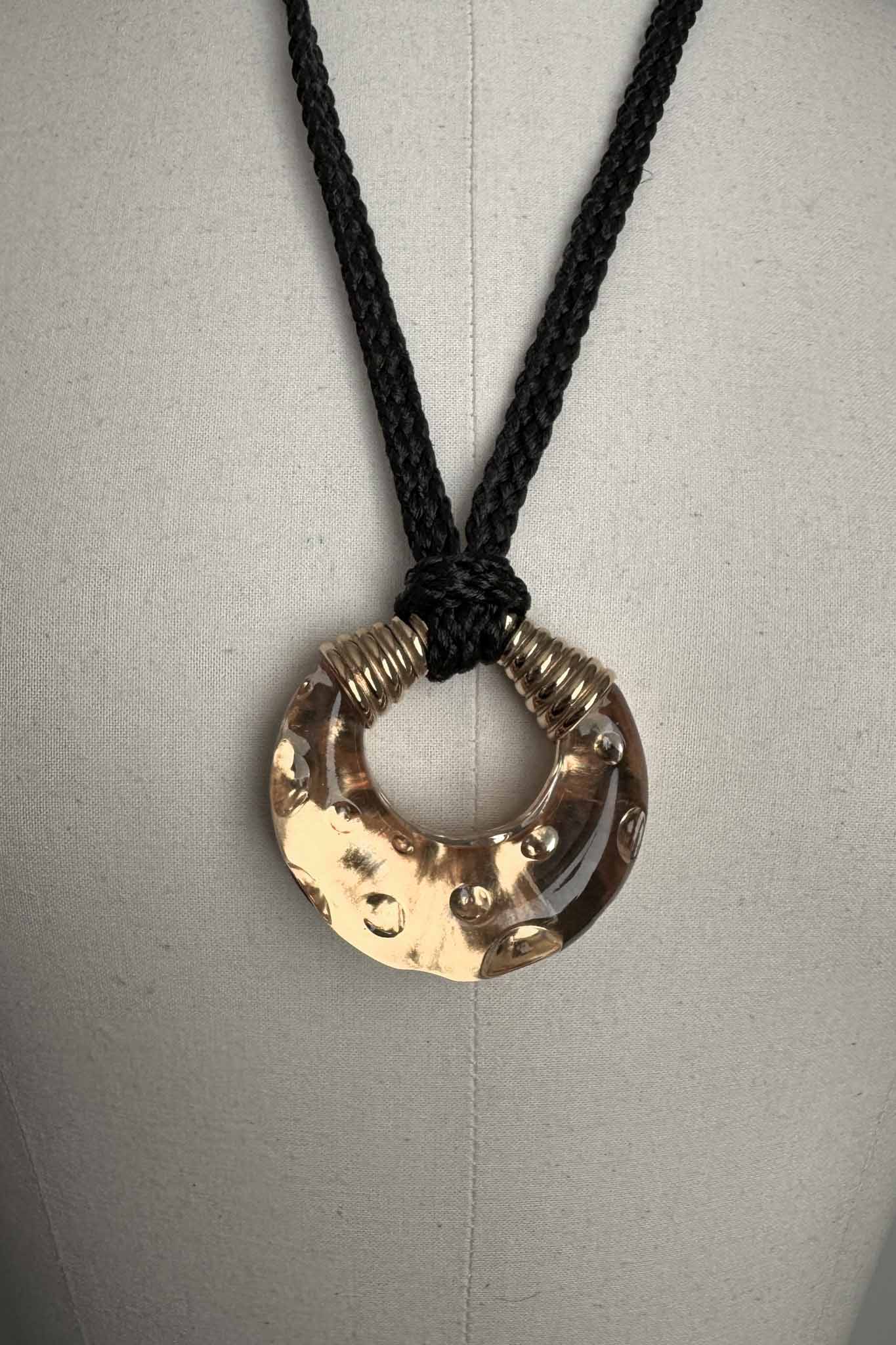 Vintage Dior Dolce Vita Kette 1995 – goldplattierter Anhänger mit Gravur