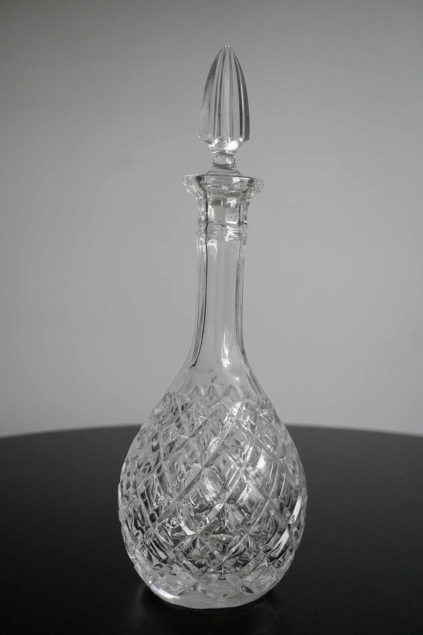 Vintage Kristall Karaffe theplaincircle vintage