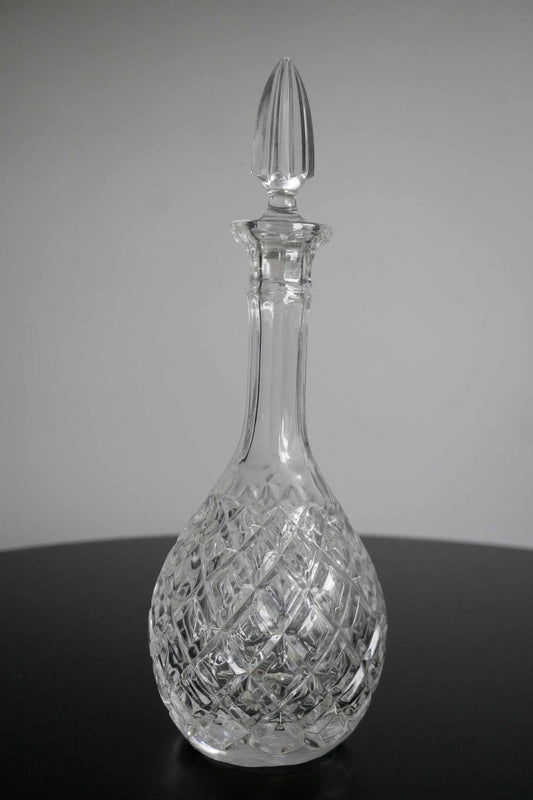 Vintage Kristall Karaffe theplaincircle vintage