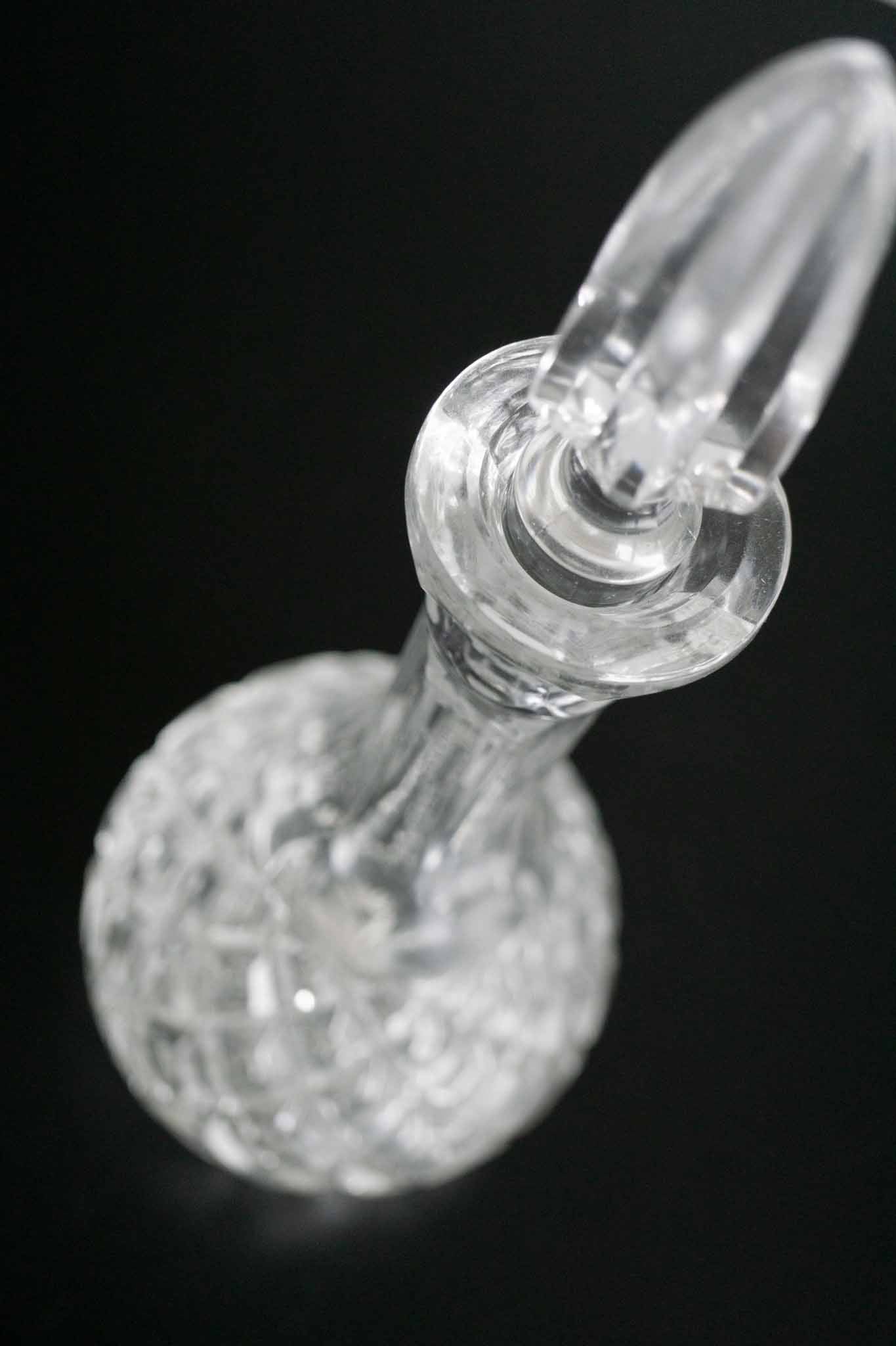 Vintage Kristall Karaffe theplaincircle vintage