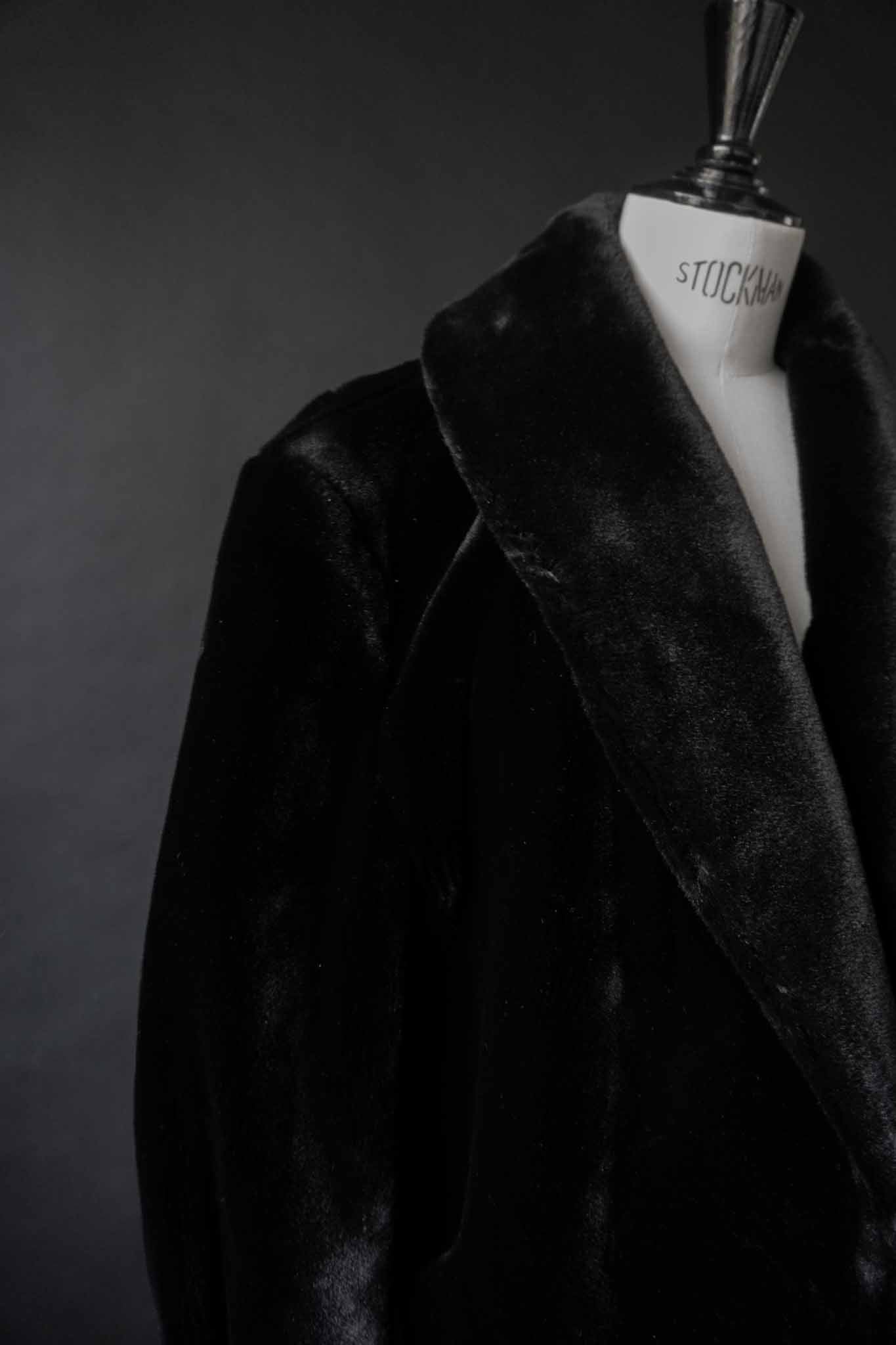 Vintage Fake Fur Jacke, Made in Belgium, S–M theplaincircle vintage