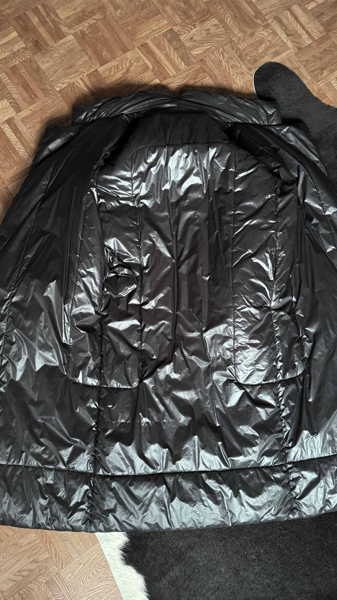 Norma Kamali Puffer Mantel, XS/S theplaincircle vintage