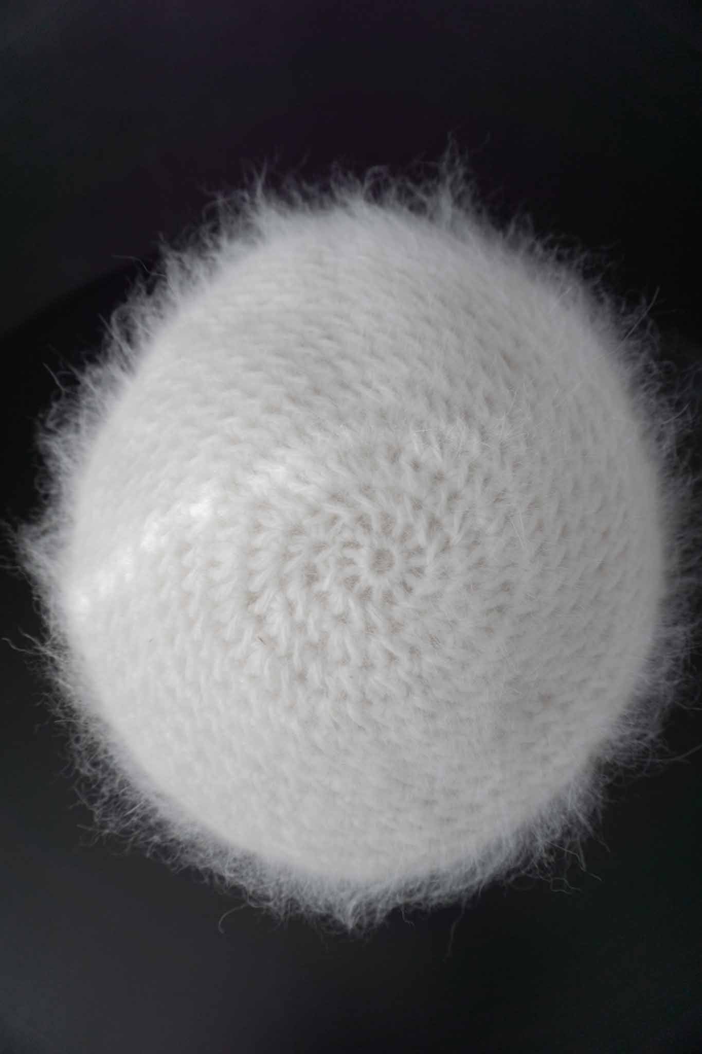 Vintage Angora Mütze Weiß theplaincircle vintage