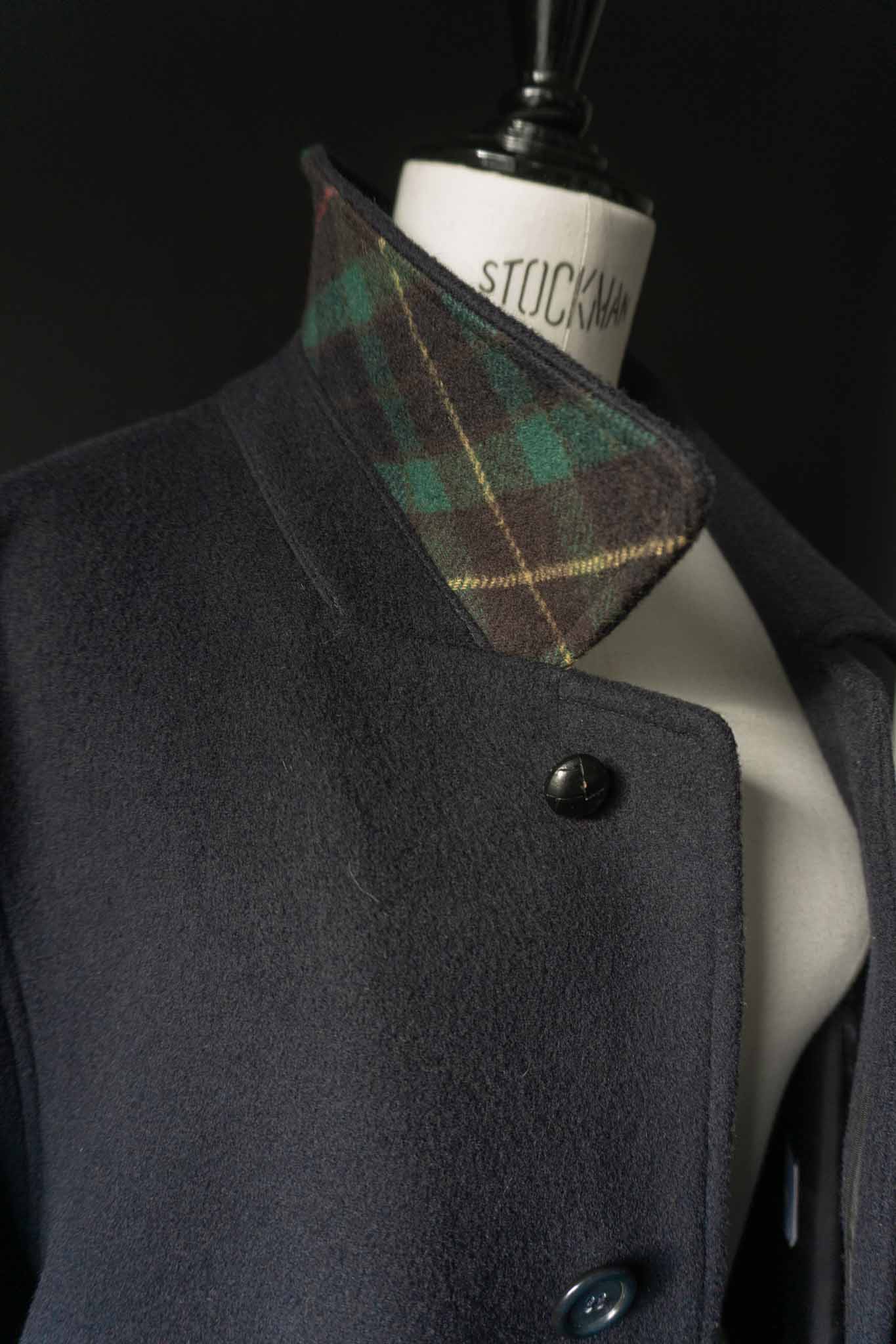 Vintage Mantel Preppy Navy, M–L theplaincircle vintage