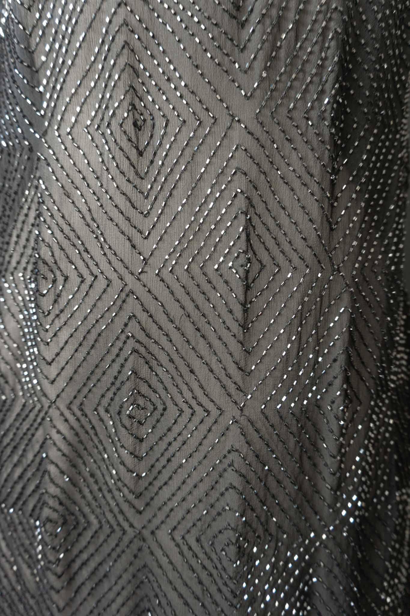 Vintage Y2K Pailettenshirt Schwarz, XS–S theplaincircle vintage