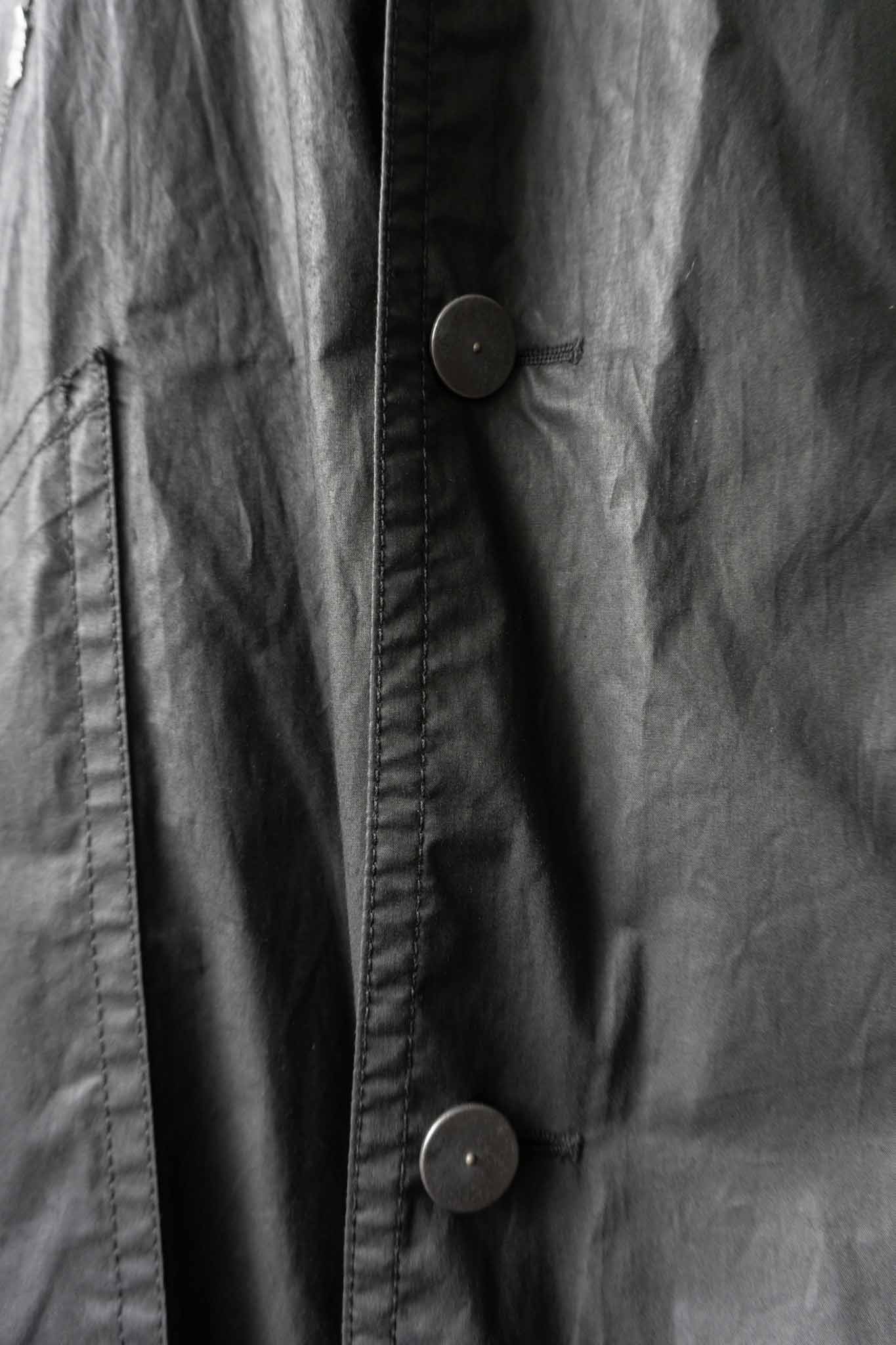 Schwarzer Avantgarde-Mantel von Doris Hartwich mit Reißverschlüssen