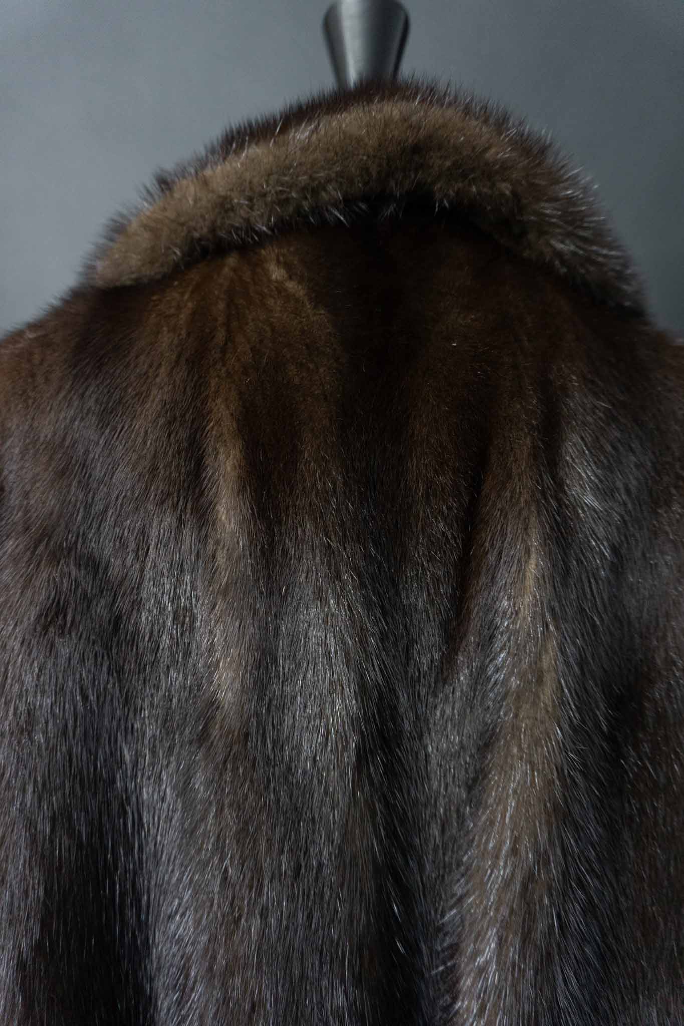 Vintage Nerzmantel, S–M