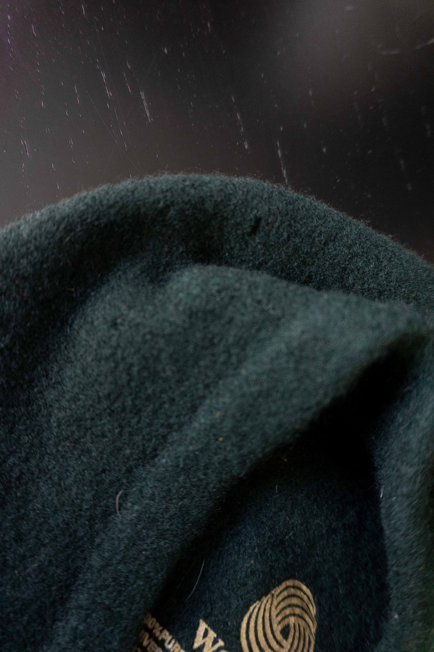 Vintage Baret Waldgrün, Schurwolle theplaincircle vintage