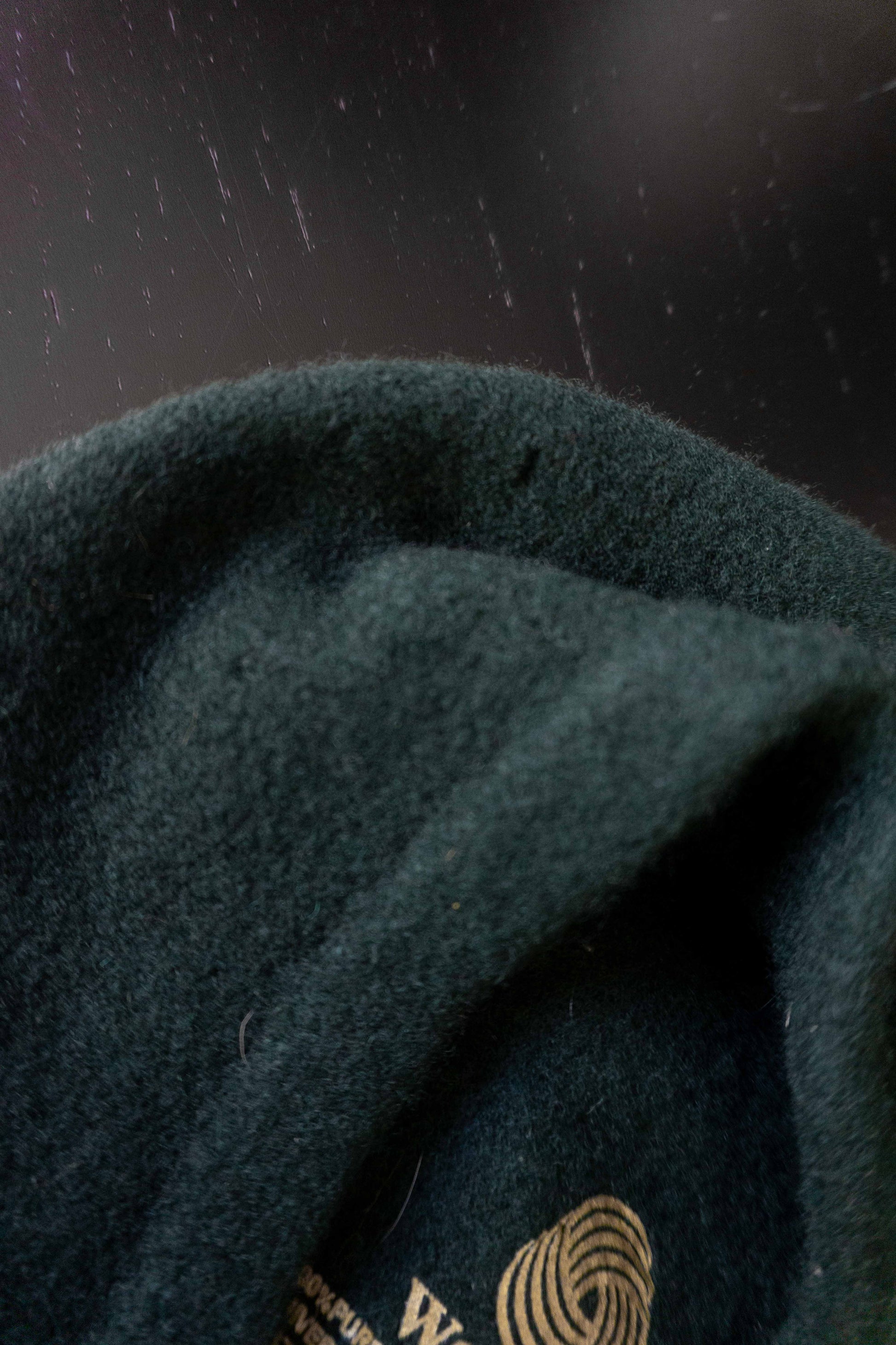 Vintage Baret Waldgrün, Schurwolle theplaincircle vintage