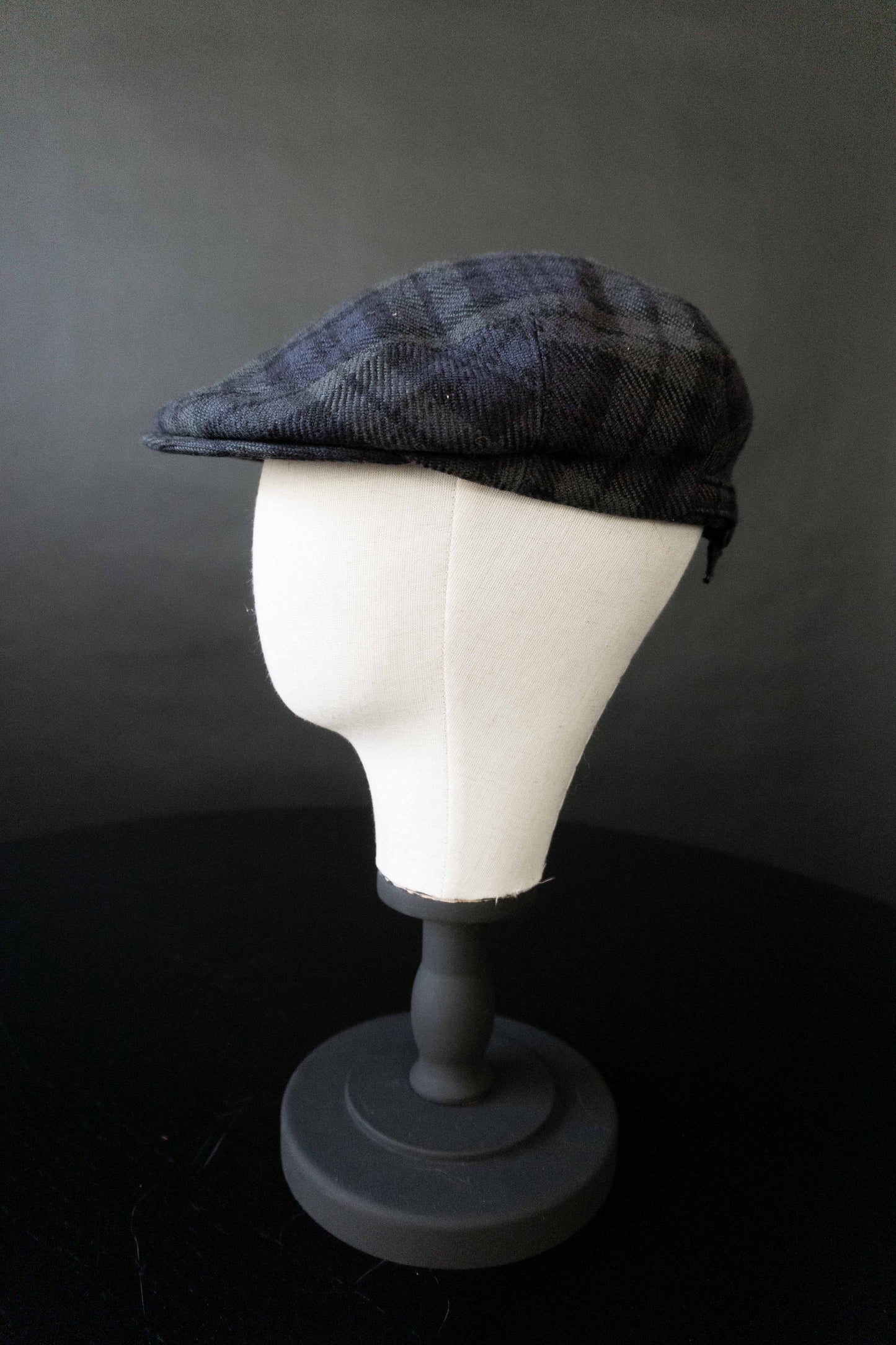 Vintage Schiebermütze Classic Heritage Cap Karo, S/M