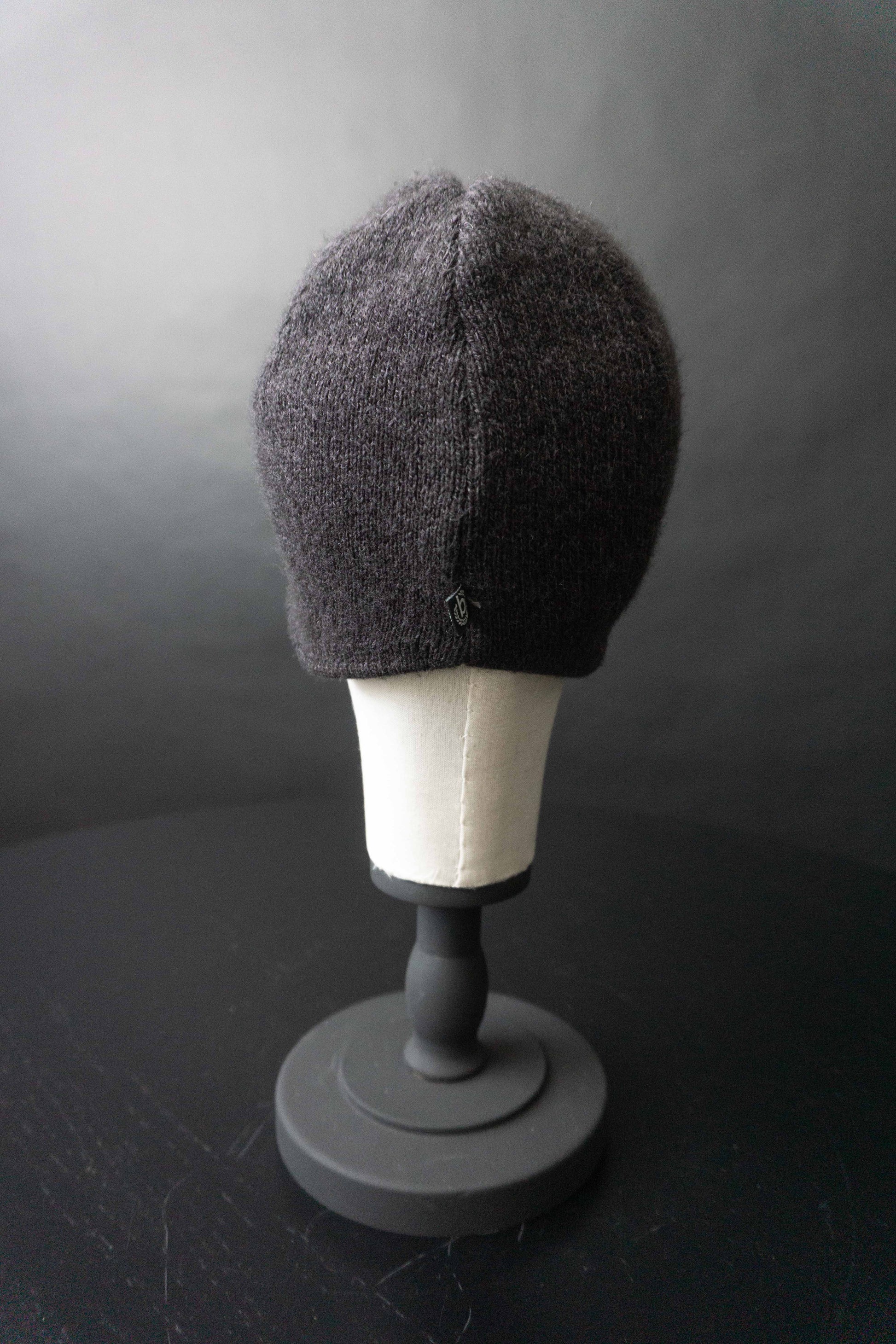 Vintage Bugatti Schiebermütze Strick, Grau–Purple theplaincircle vintage