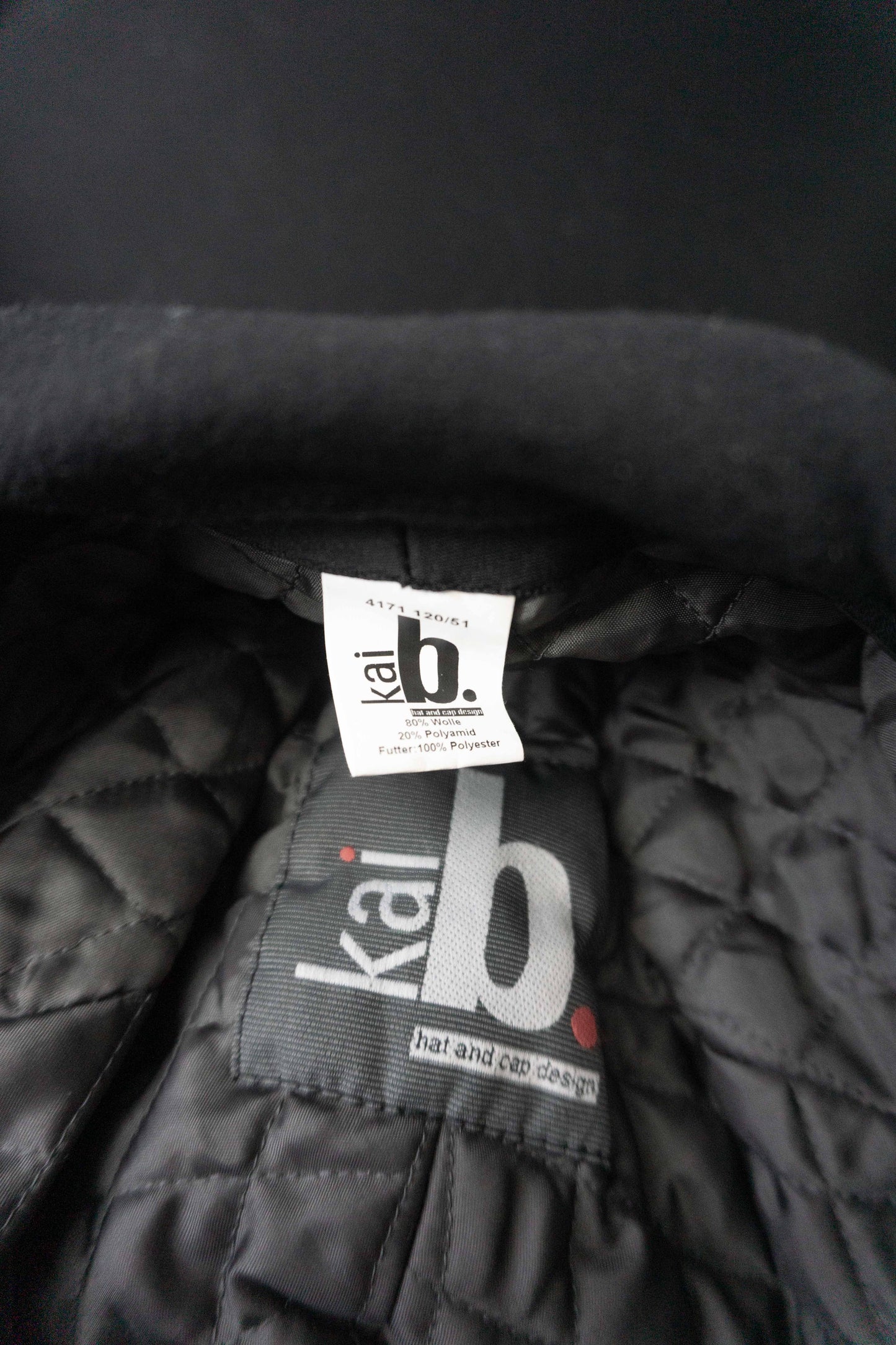 Vintage Mütze, Grau Wolle, S theplaincircle vintage