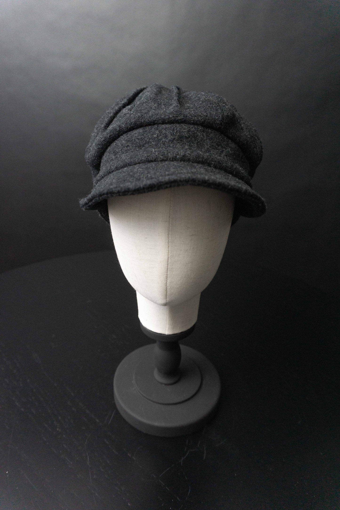 Vintage Schirmmütze aus 100 % Schurwolle, M