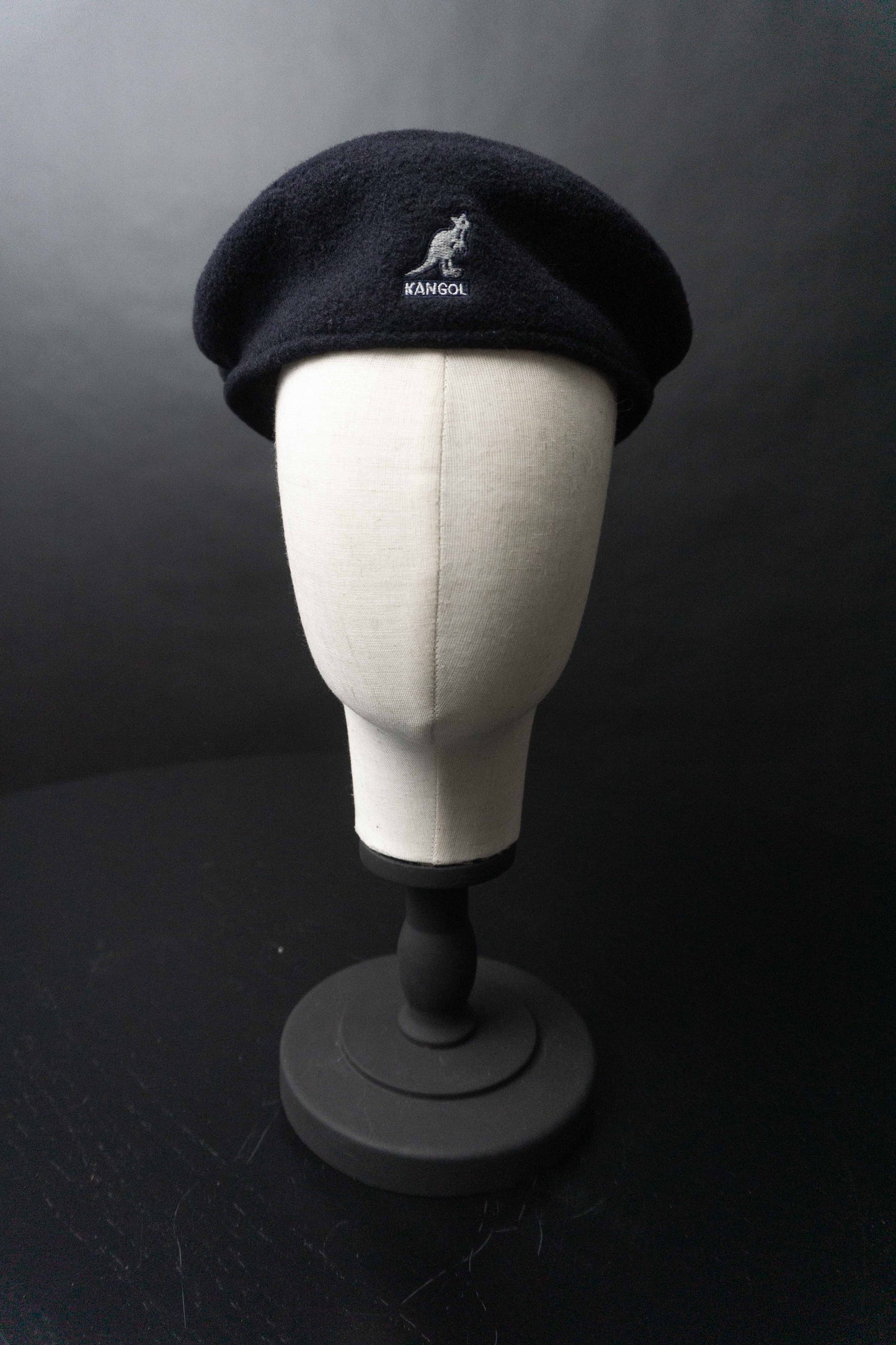 Vintage Kangool Schiebermütze, Navy theplaincircle vintage