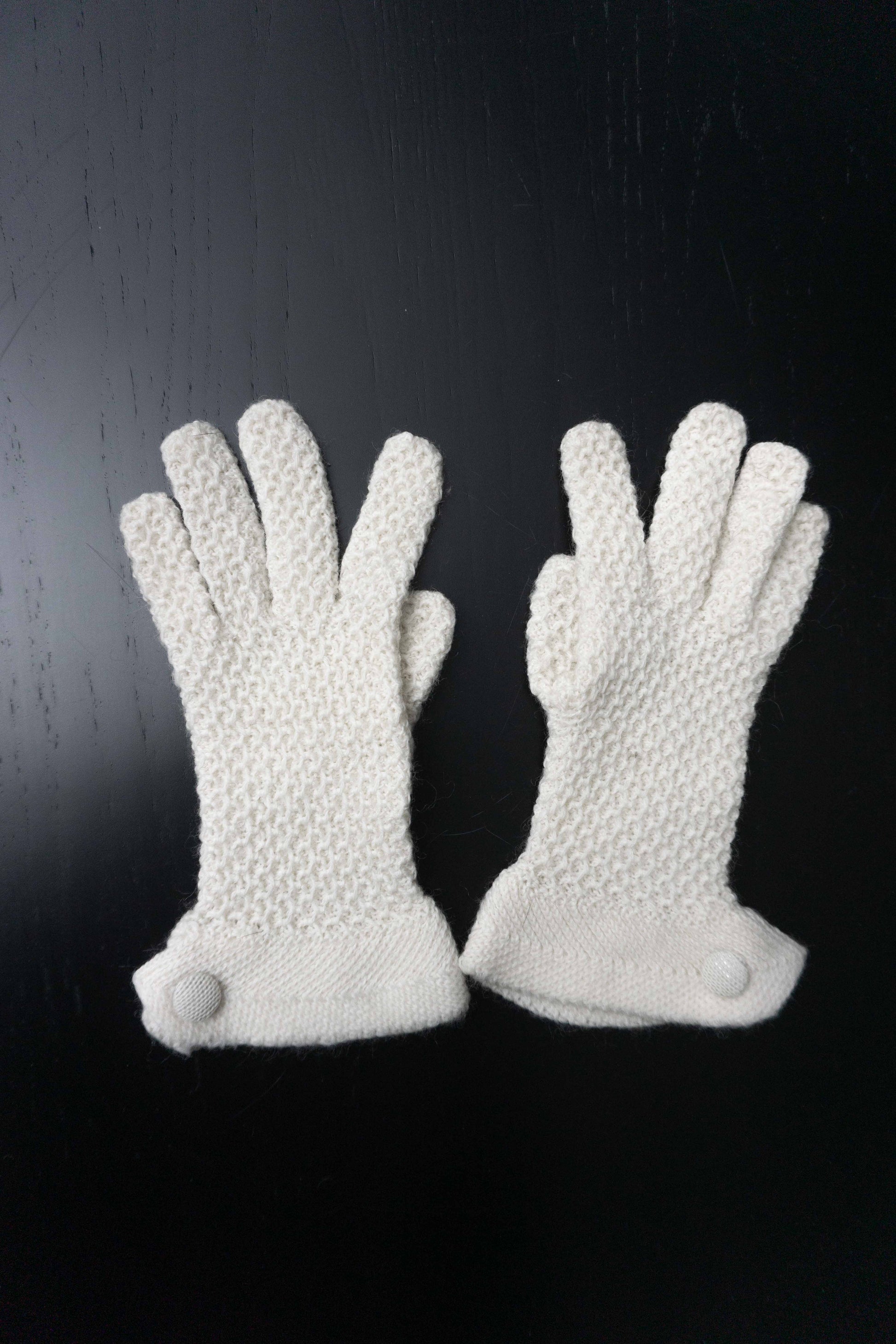 Vintage Handschuhe Angora, Deadstock theplaincircle vintage