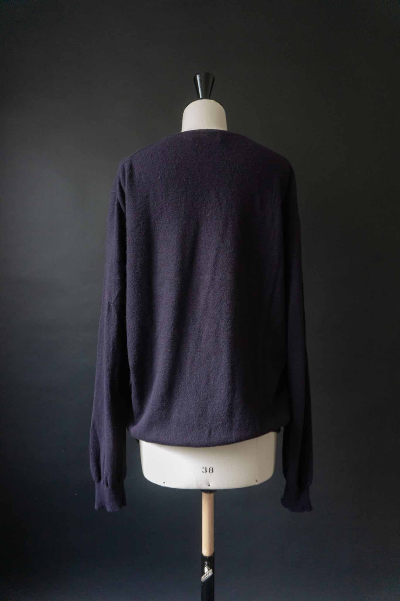 vintage polo ralph lauren pullover wolle navy