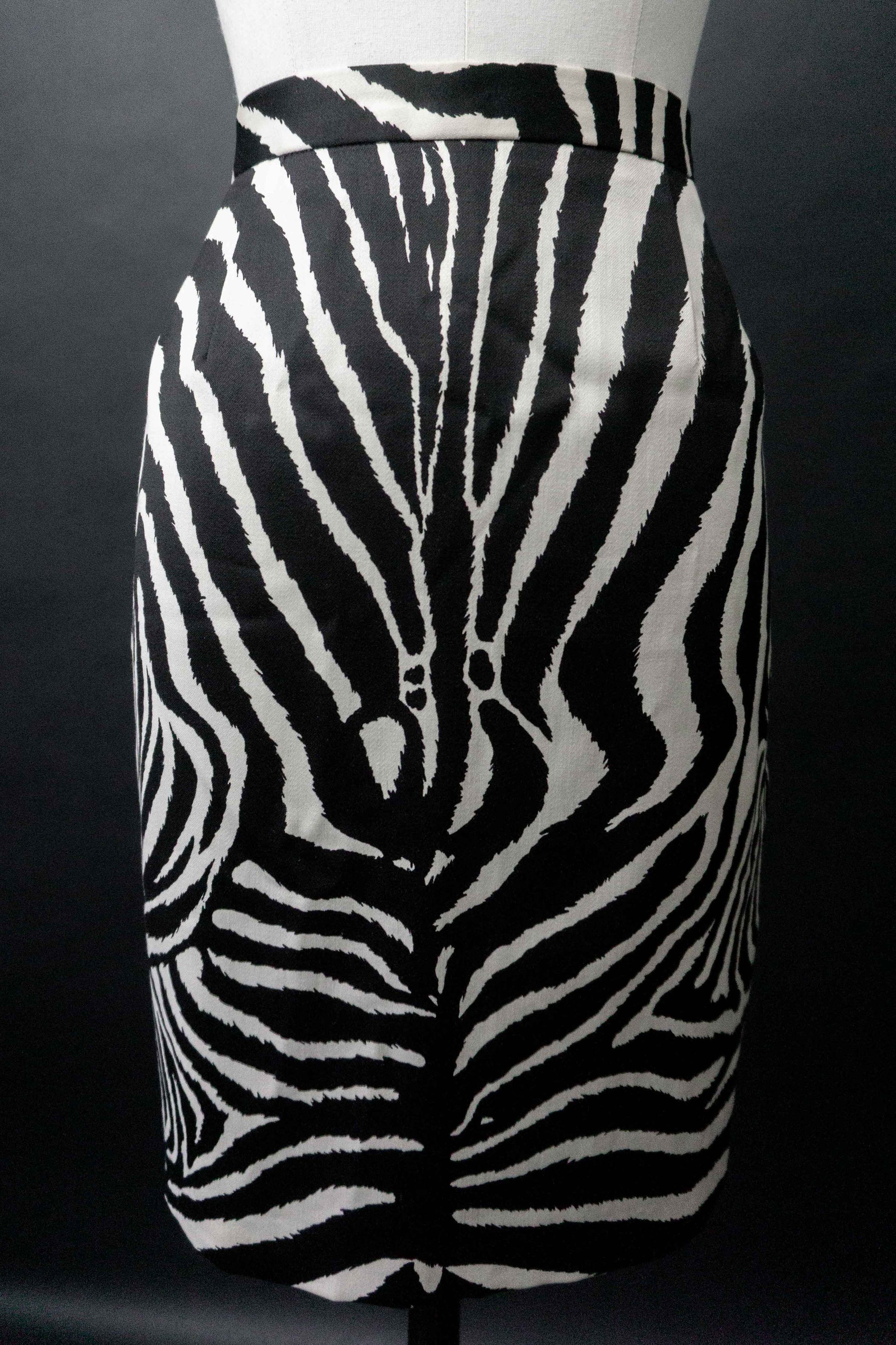 Vintage Laurel Zebrarock, XS–S theplaincircle vintage