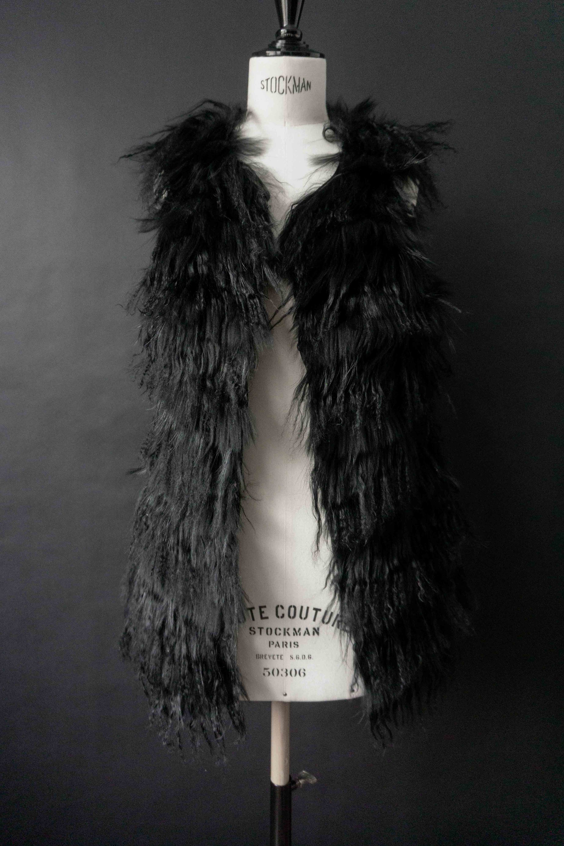 Vintage Y2K Shearling Fellweste, S–M theplaincircle vintage