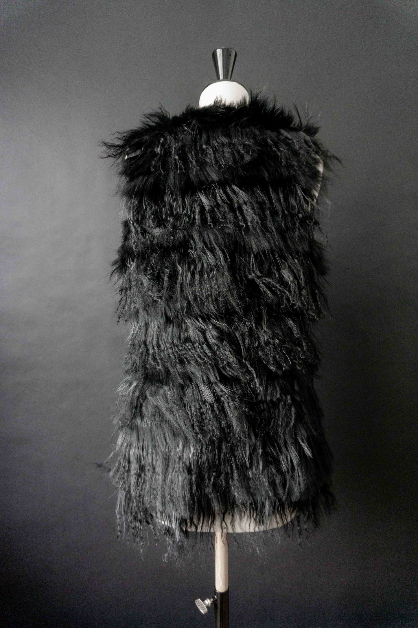 Vintage Y2K Shearling Fellweste, S–M theplaincircle vintage