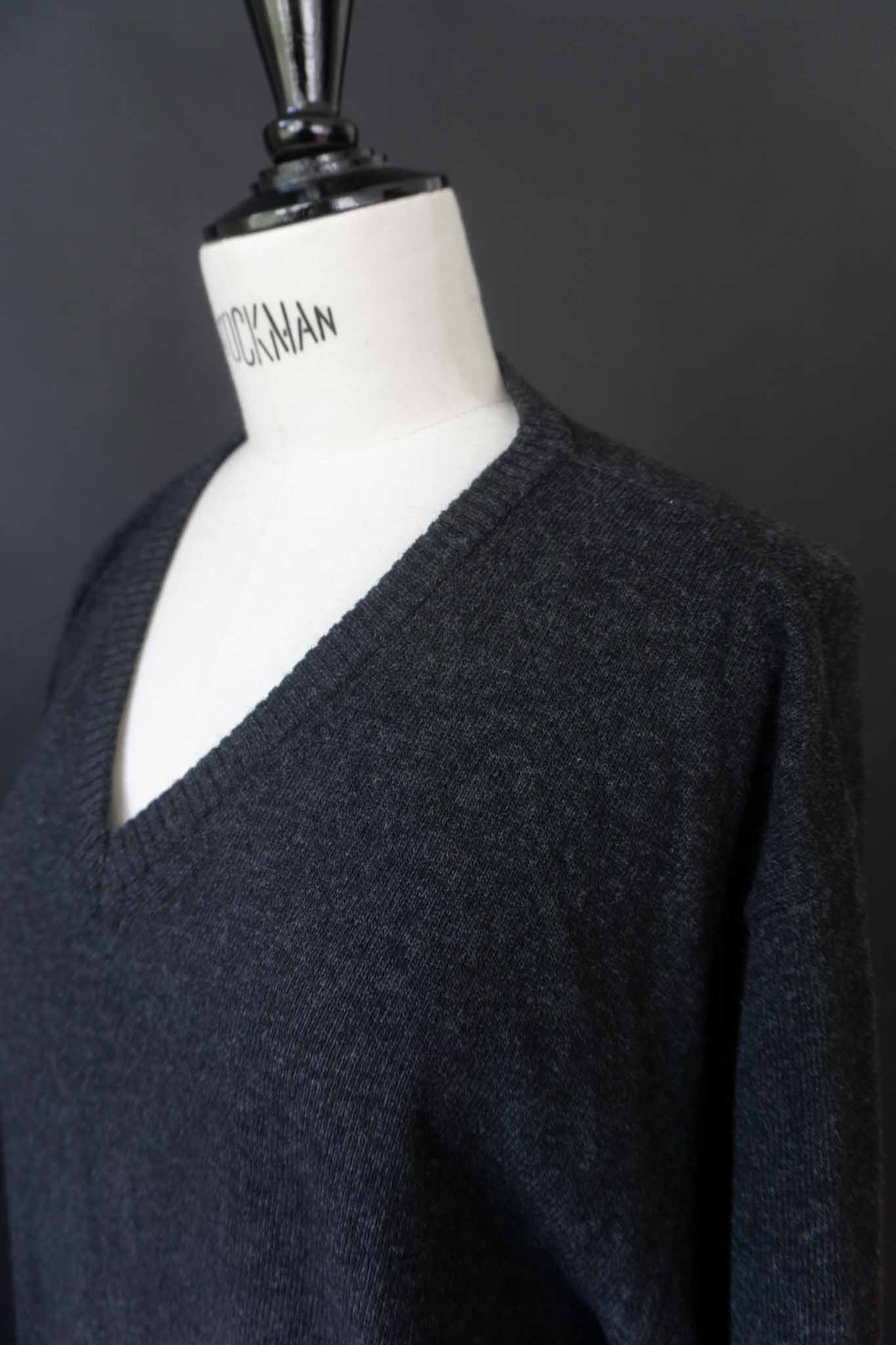 Vintage Kaschmir Pullover Anthrazit, M–L theplaincircle vintage