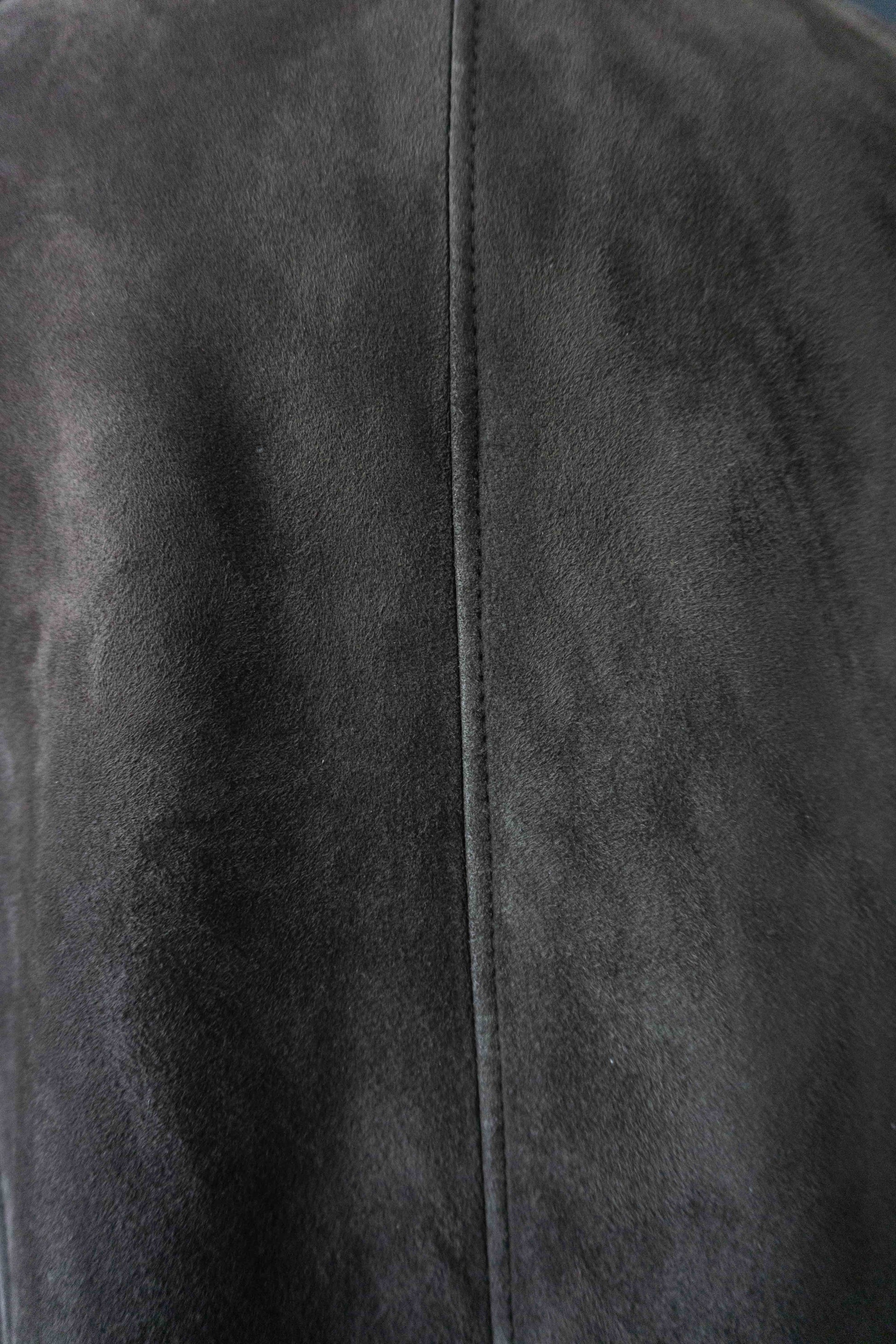 Vintage Lammfellmantel braun