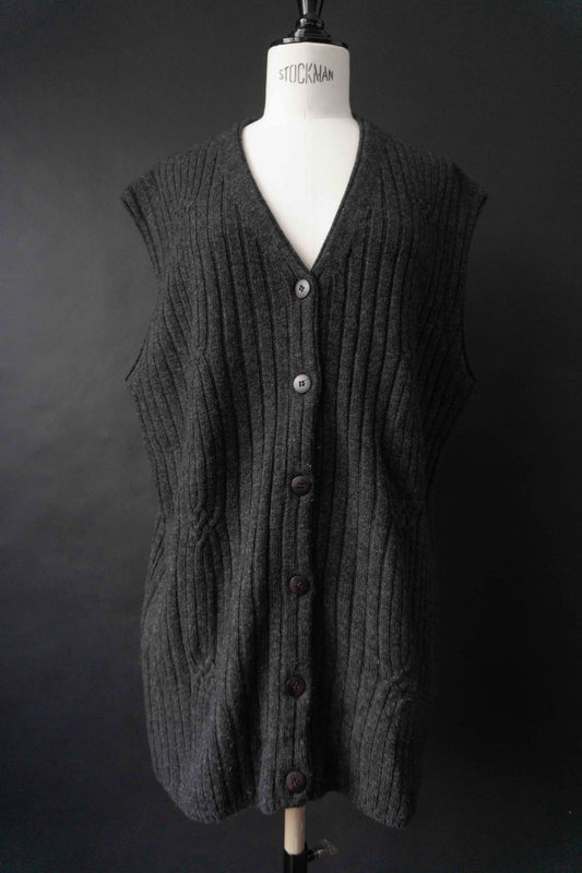 Vintage Weste Wolle Kaschmir Angora