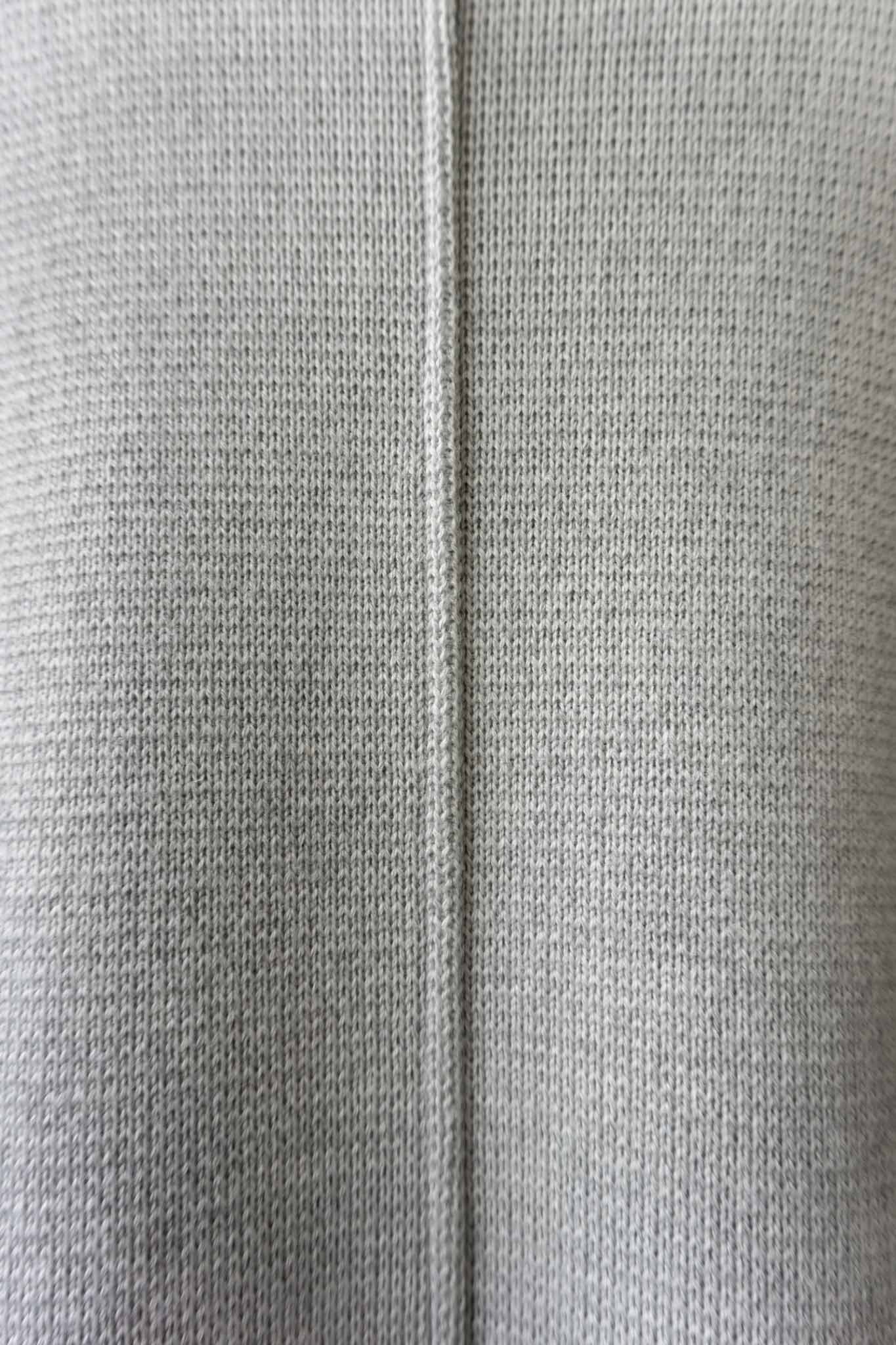 kathrin aargaard vintage strickmantel grau