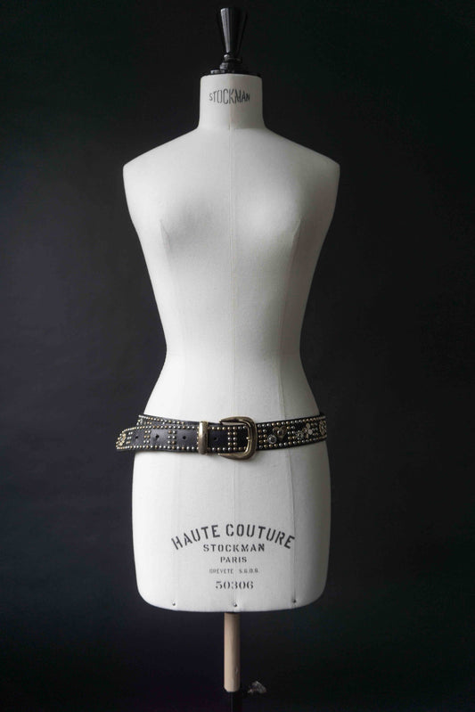 Vintage 80s Nietengürtel theplaincircle vintage