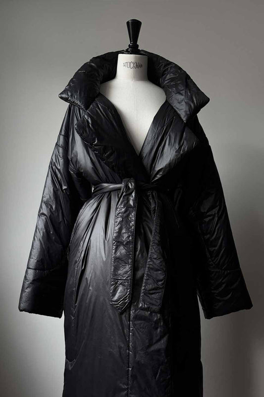 Norma Kamali Puffer Mantel, XS/S theplaincircle vintage