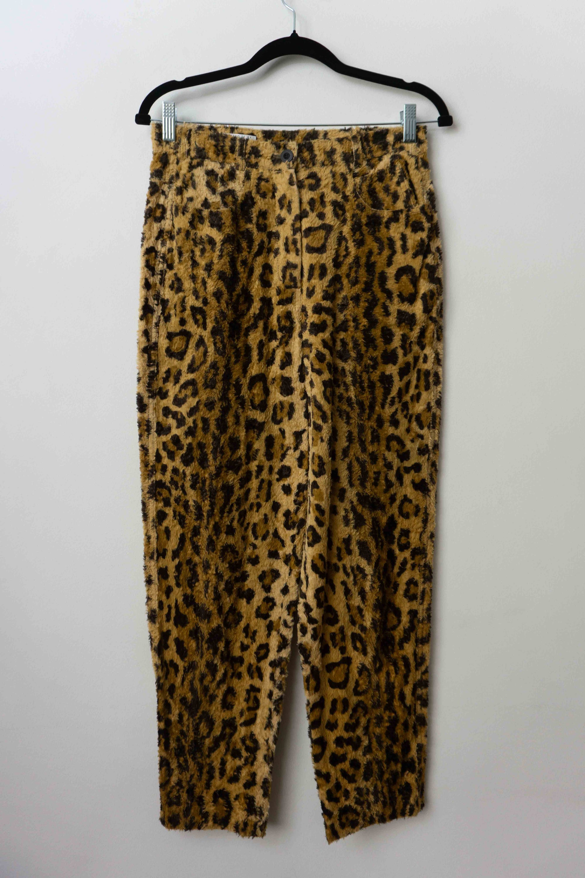 Vintage Leo Hose 80s – Leopard Print Statement Pants, XS–S theplaincircle vintage