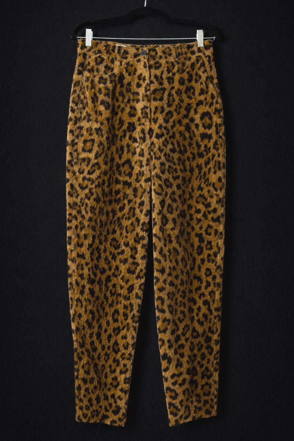 Vintage Leo Hose 80s – Leopard Print Statement Pants, XS–S theplaincircle vintage