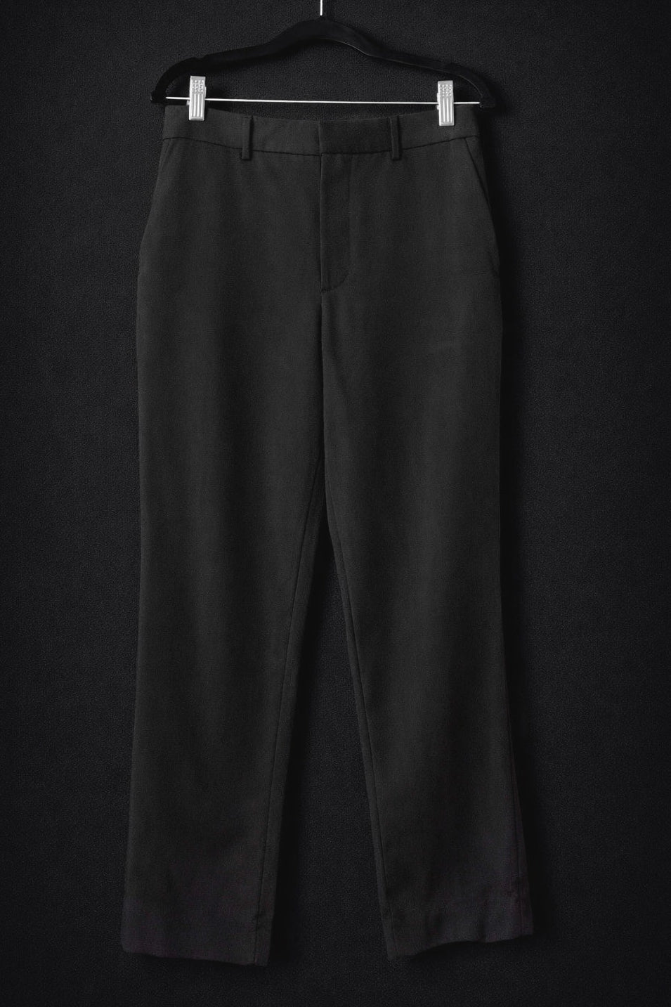 Balenciaga Archetype Hose – Schwarze Vintage Tapered Pants
