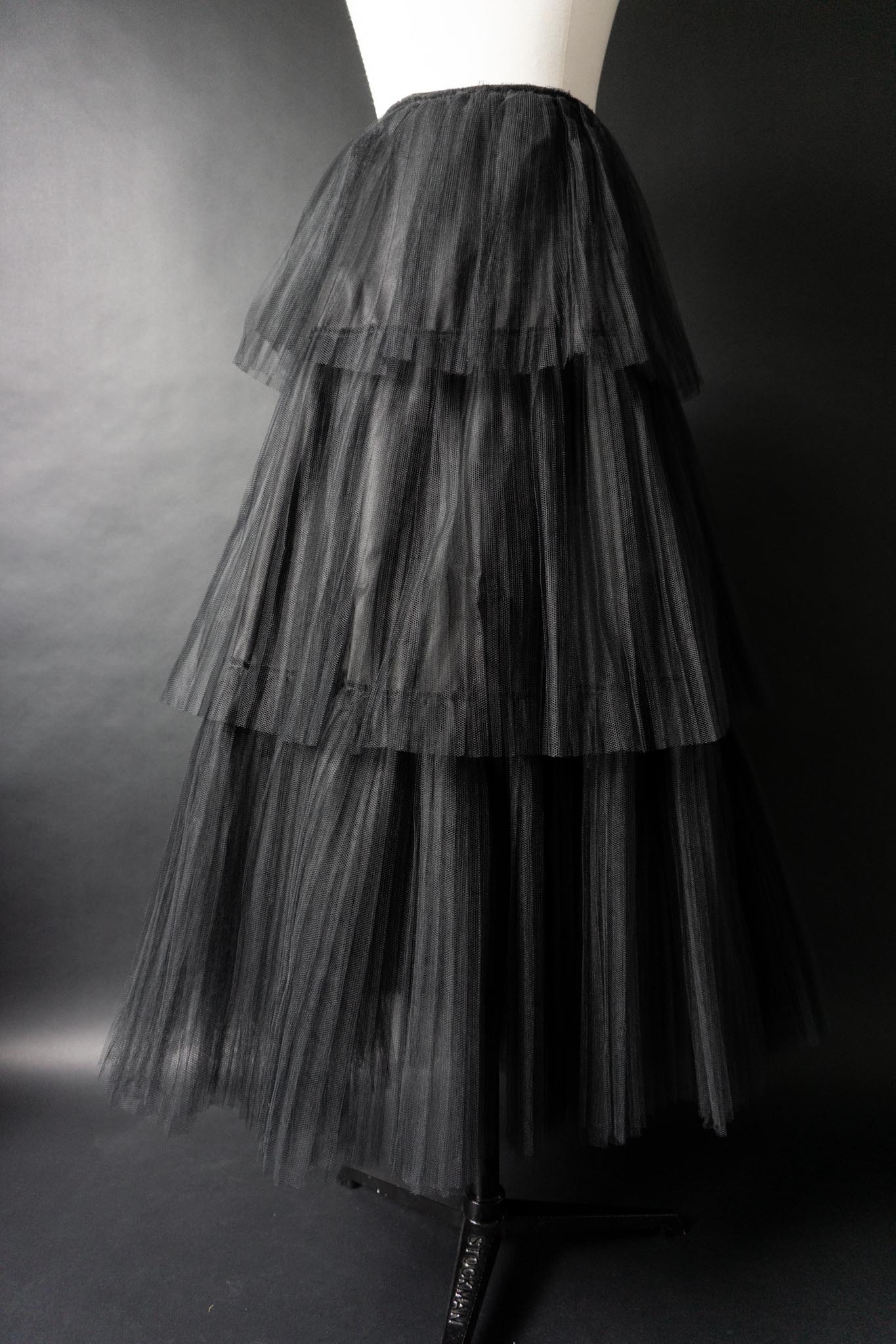 Vintage 50s Maxi Tüllrock, XL–XXL theplaincircle vintage