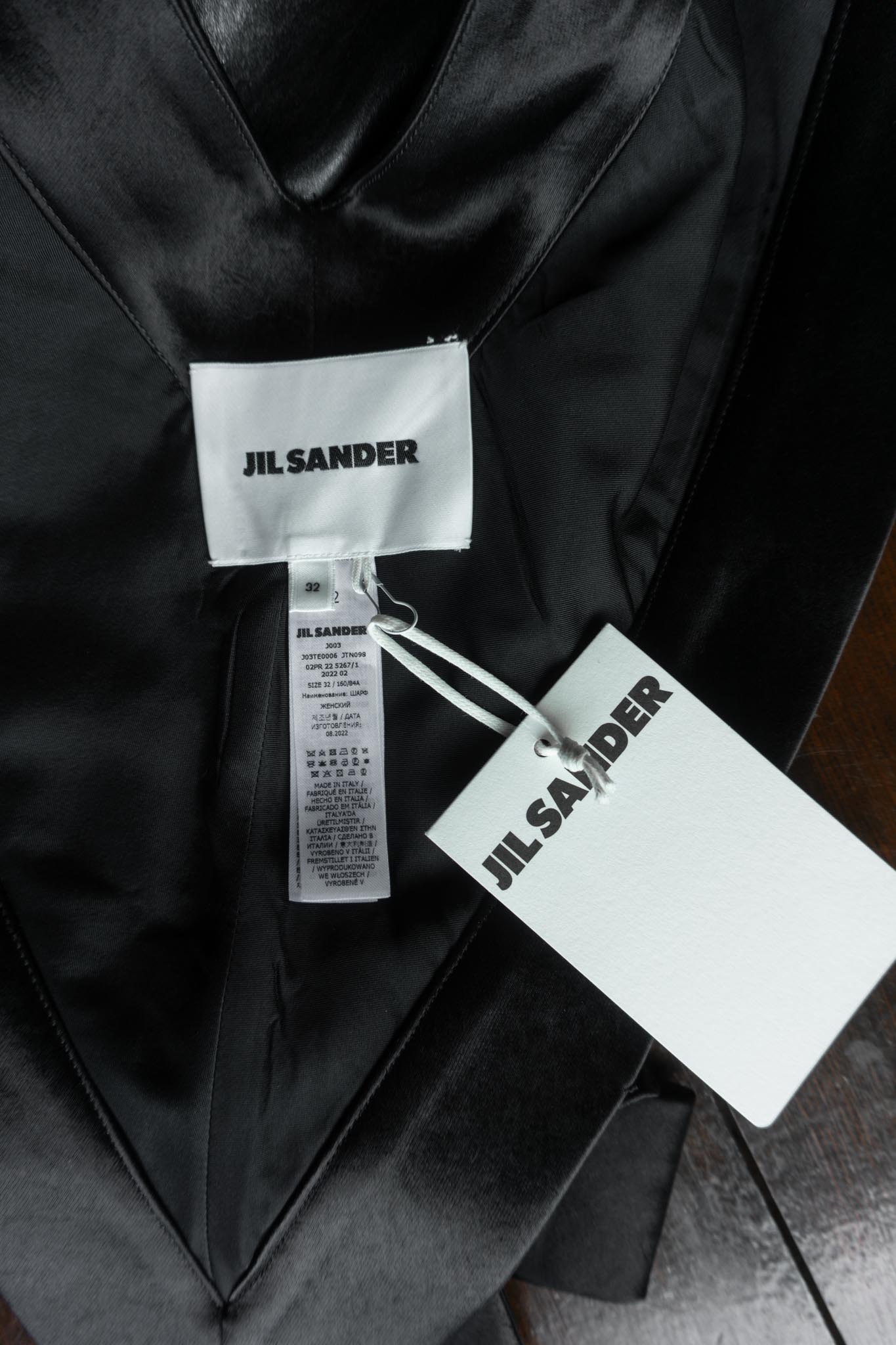 Jil Sander Designer-Top mit Schleifendetails – Runway Piece aus der Kollektion 2022 theplaincircle vintage