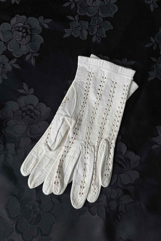 Vintage Lederhandschuhe, S theplaincircle vintage