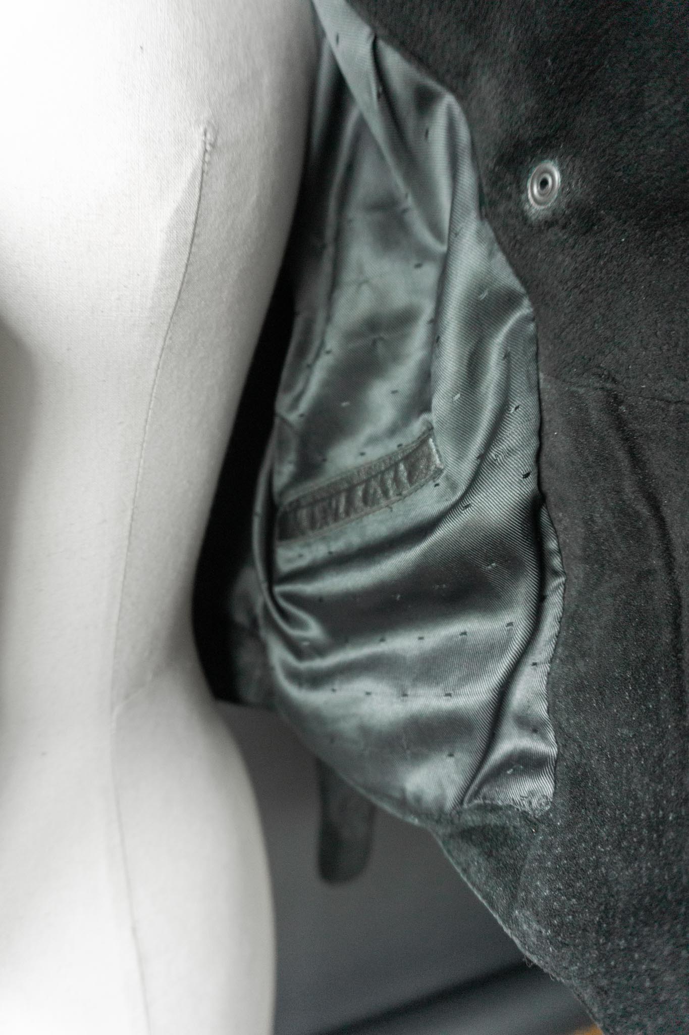 Vintage 80s Wildleder Jacke, XS–S theplaincircle vintage