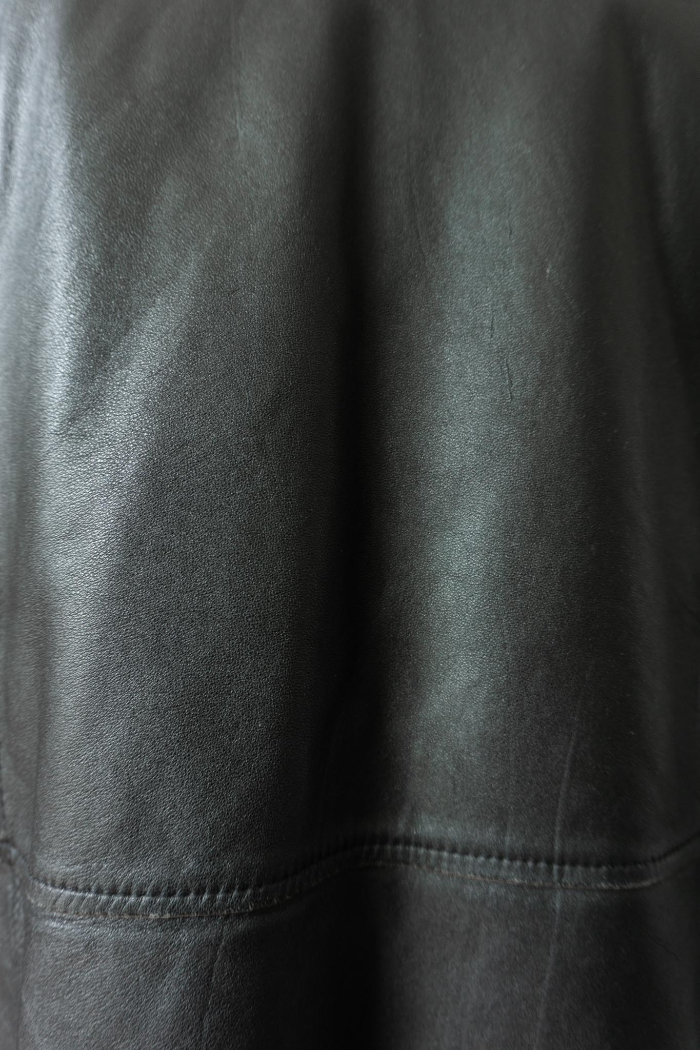 Vintage 80s Blouson-Lederjacke aus butterweichem Nappaleder, M–XL theplaincircle vintage