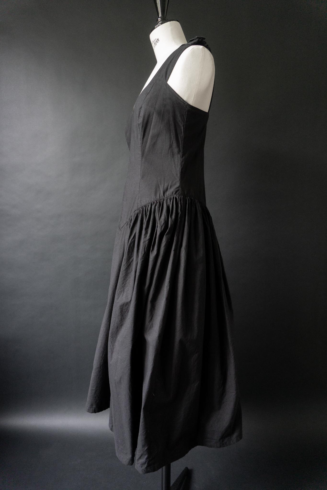 Vintage 80s Kleid, Prairie Silhouette, S–M theplaincircle vintage