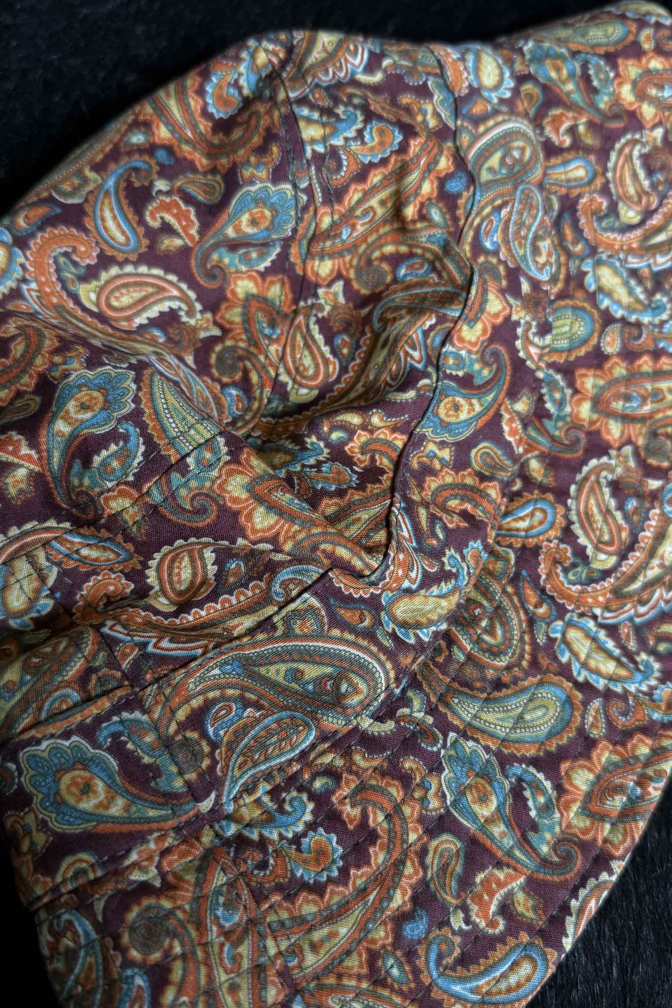Vintage 90s Paisley Bucket Hat – Vintage Boho Festival Hat theplaincircle vintage