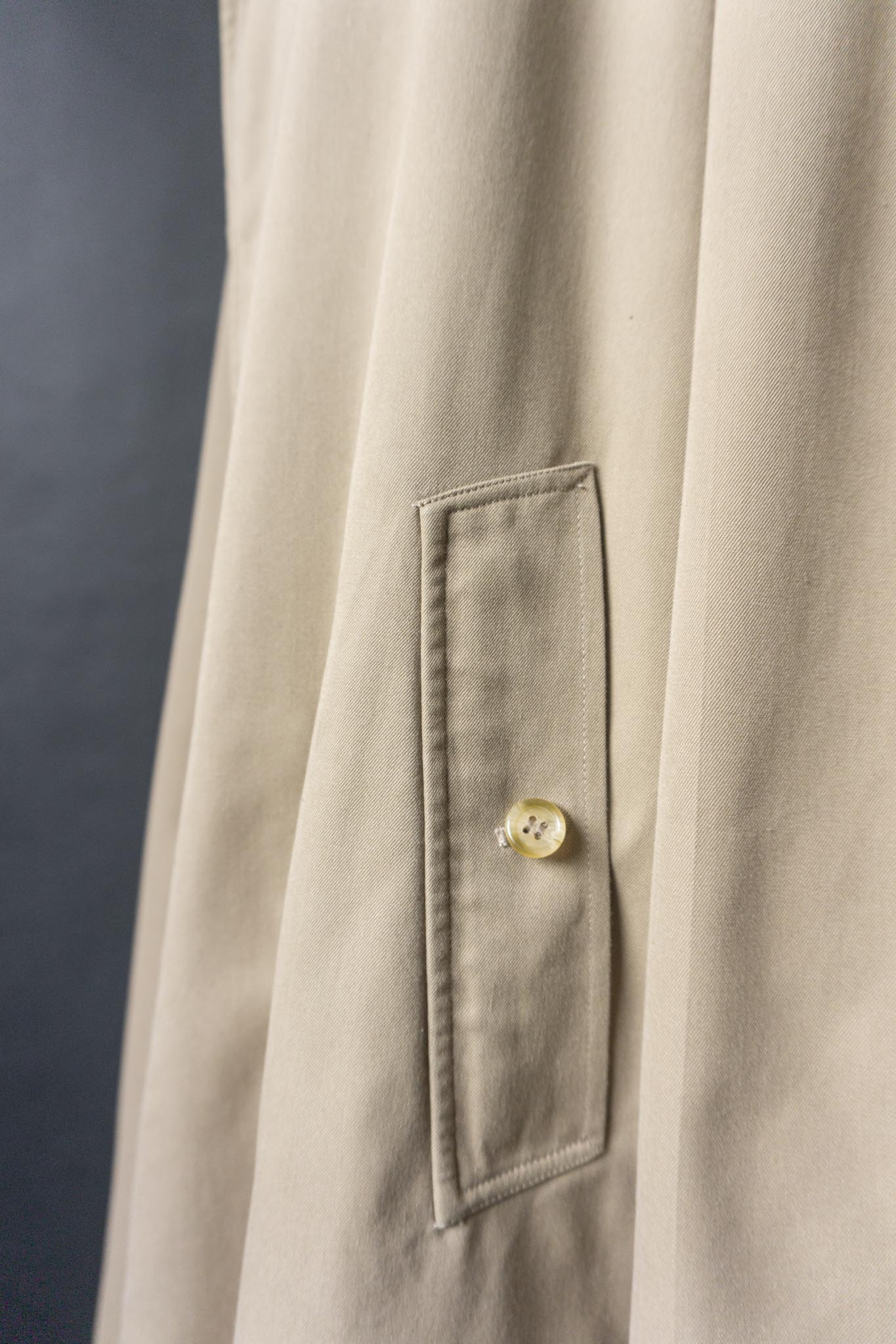 Vintage Burberry Car Coat in Beige, Made in England, M–XL theplaincircle vintage