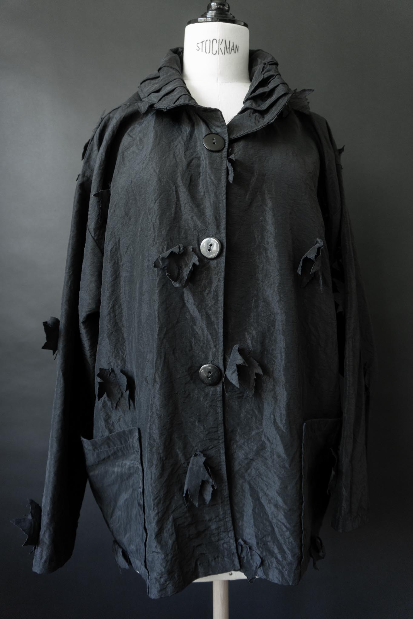 Vintage Avantgarde Jackem schwarz, M–XL theplaincircle vintage