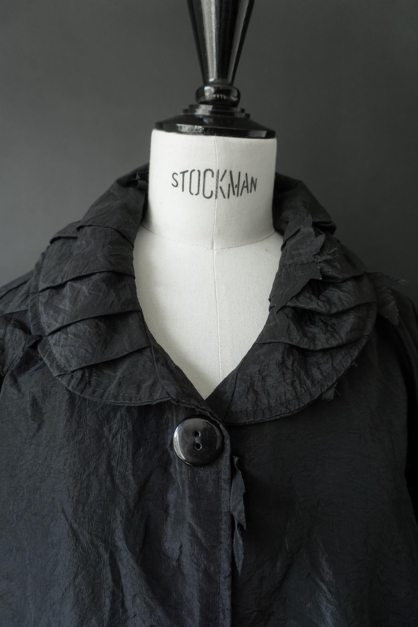 Vintage Avantgarde Jackem schwarz, M–XL theplaincircle vintage