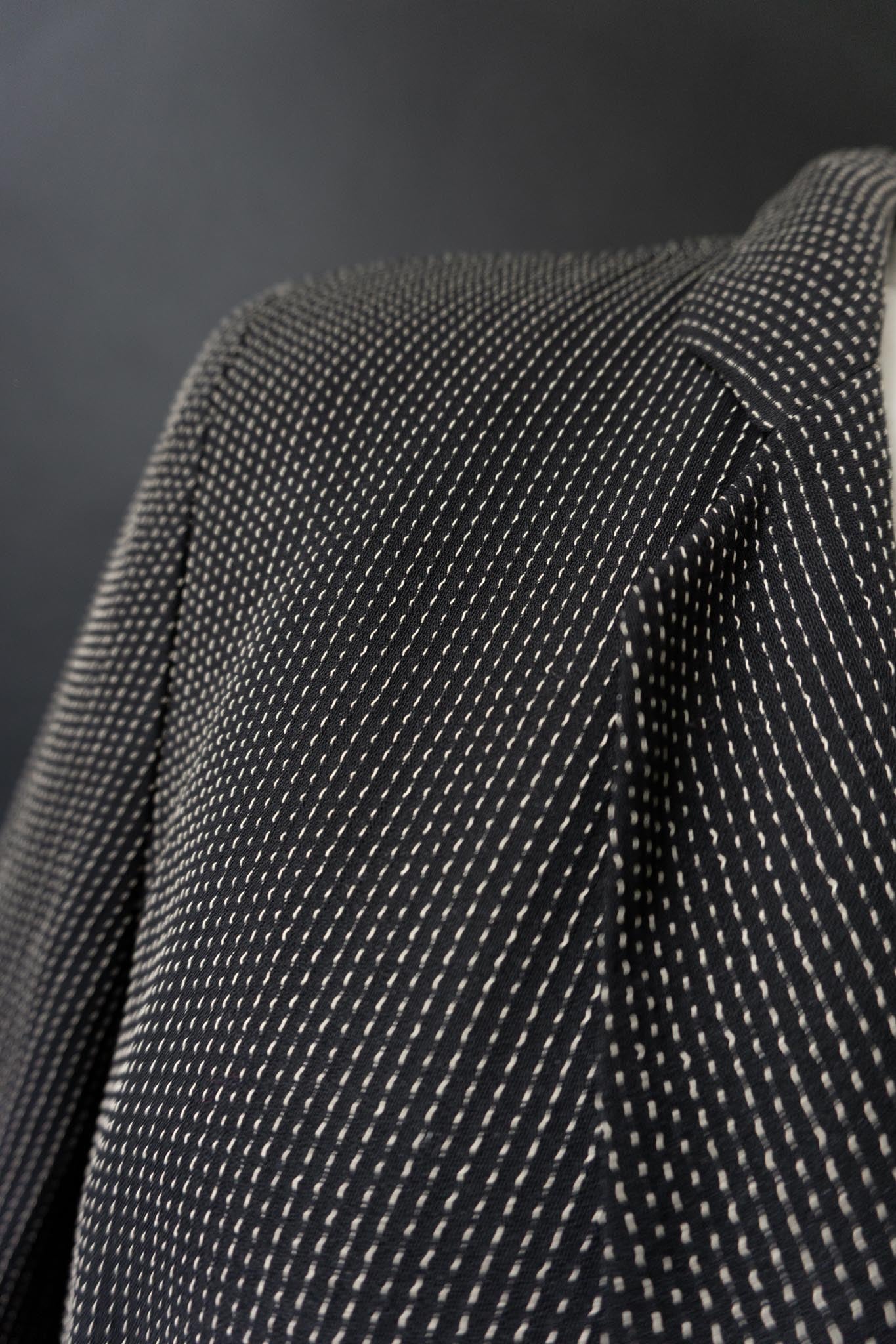 Vintage Sahzà Viskose Blazer, 90s, asymmetrisch, S–M