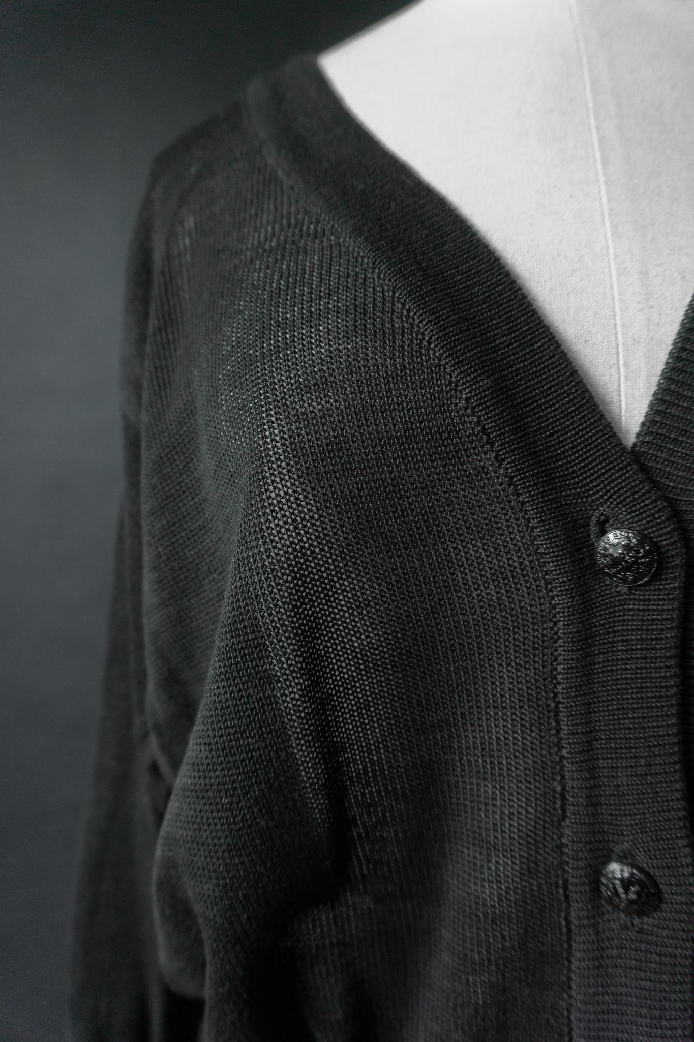 Vintage Cardigan Leinen Baumwolle, S–M theplaincircle vintage