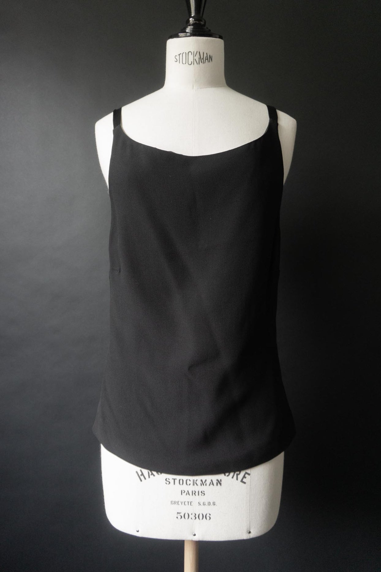 Vintage JOOP Seidentop aus den 90ern in Schwarz, S–M