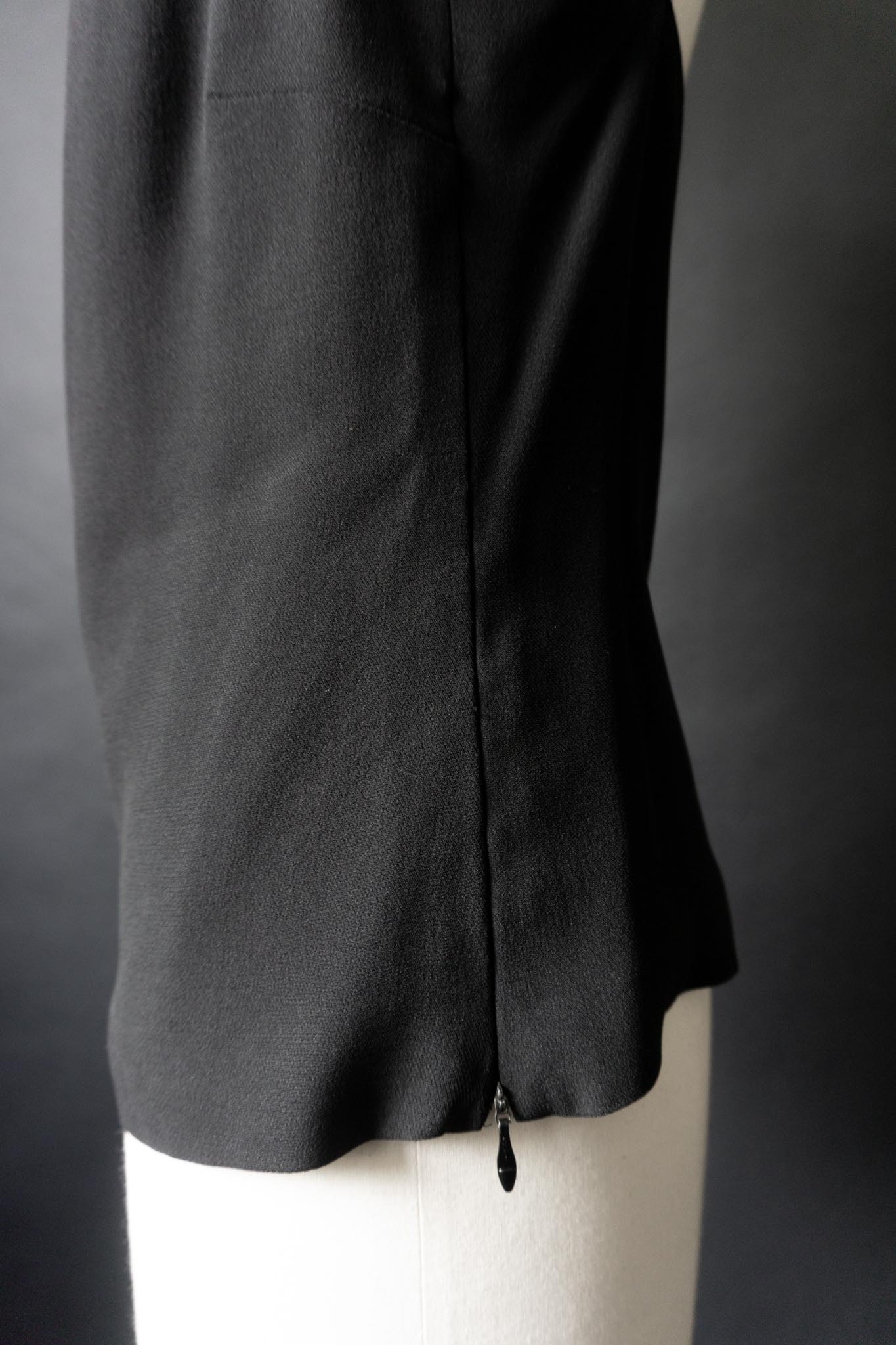 Vintage JOOP Seidentop aus den 90ern in Schwarz, S–M