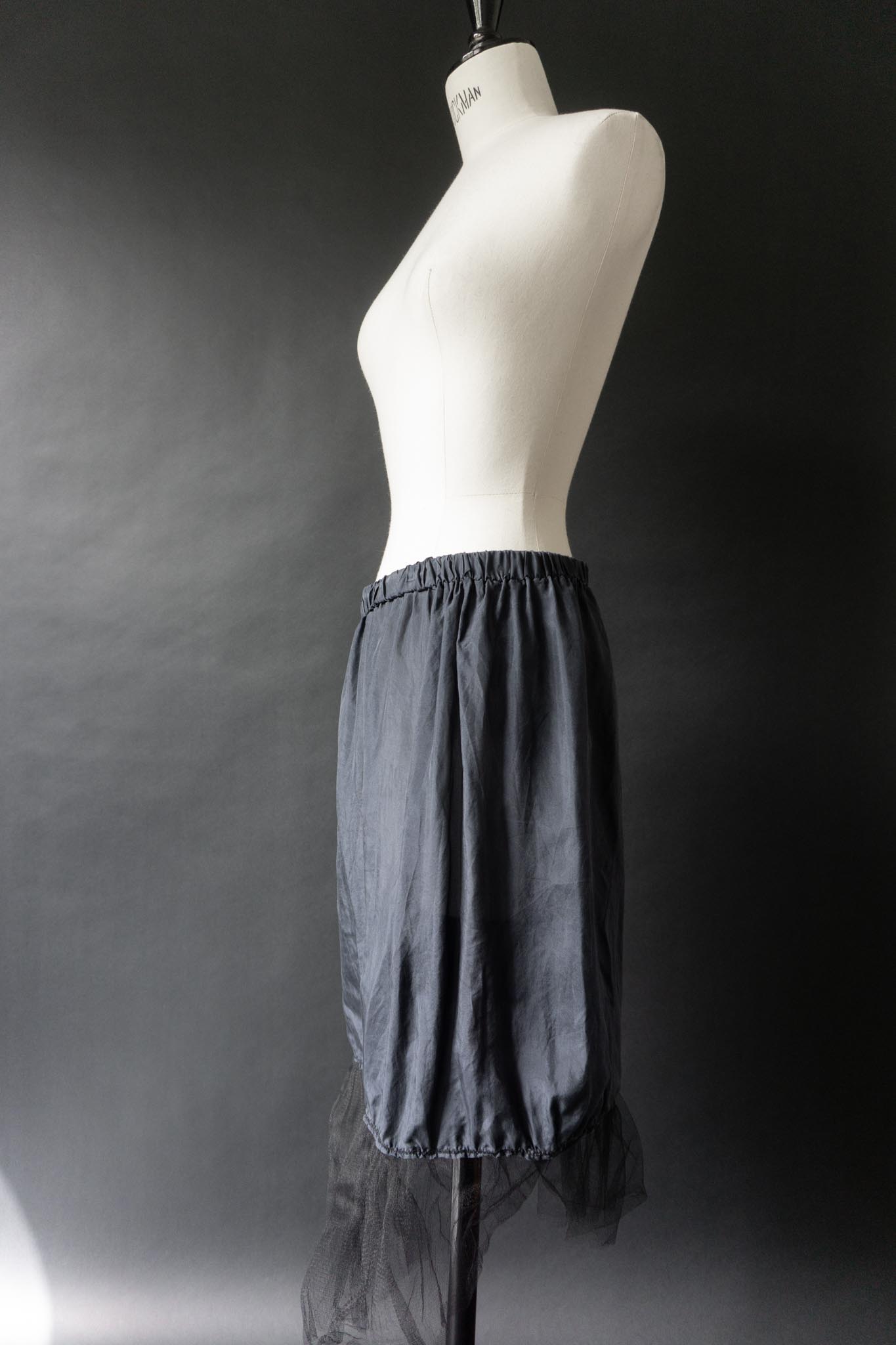 Vintage Rock aus Seide, Gothic Balletcore, S–M theplaincircle vintage
