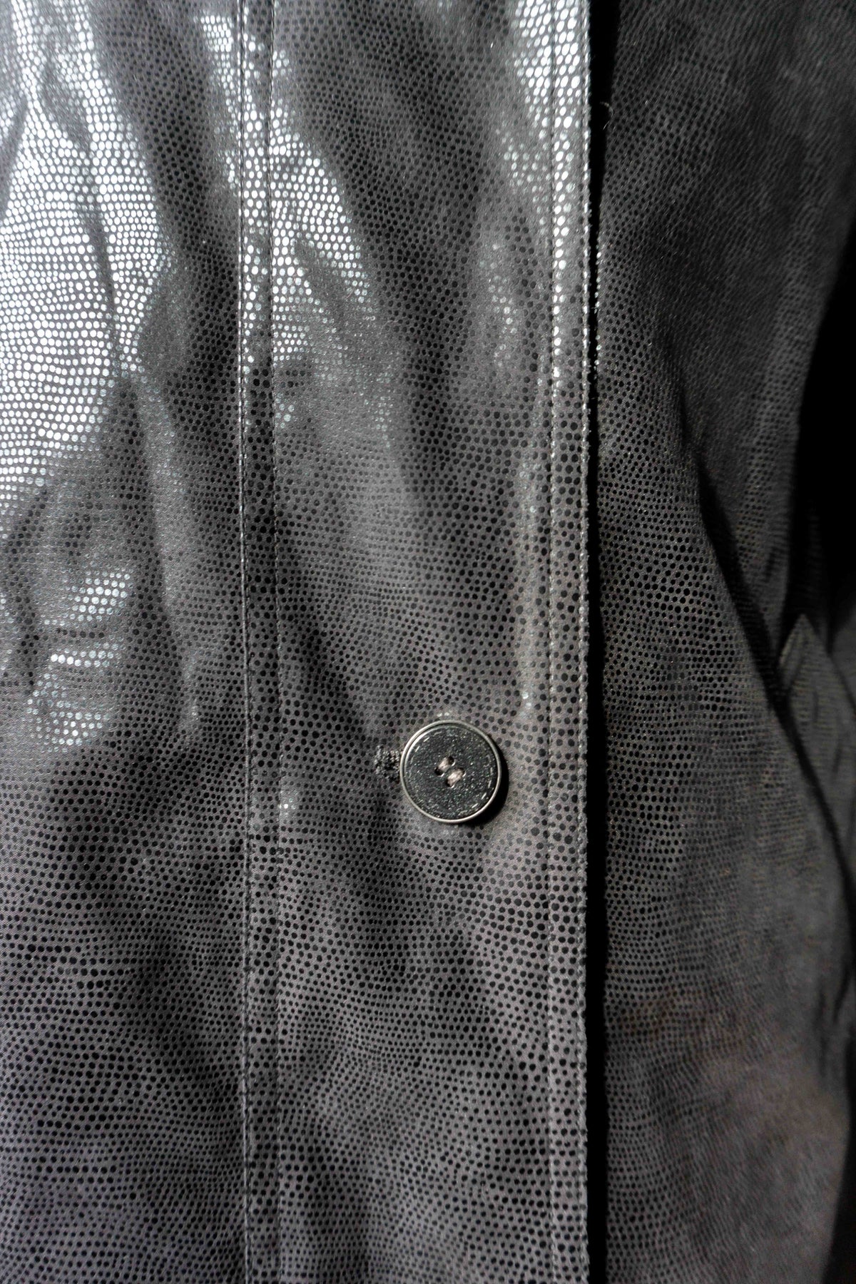 Vintage 90s Shiny Mantel, M–L