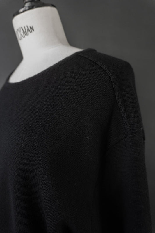 Vintage oversized Pullover, Merinowolle, M–L