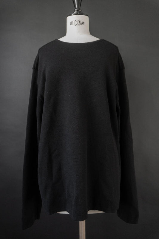 Vintage oversized Pullover, Merinowolle, M–L